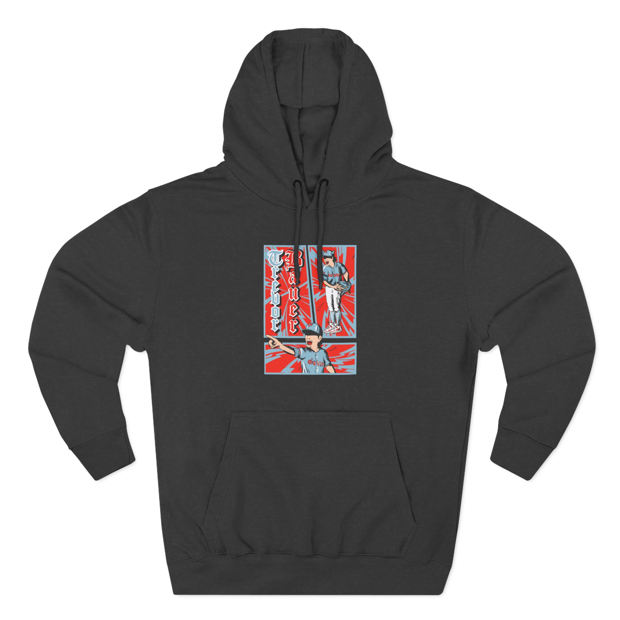 Trevor Bauer Diablo's Comic Strip Three-Panel Fleece Hoodie