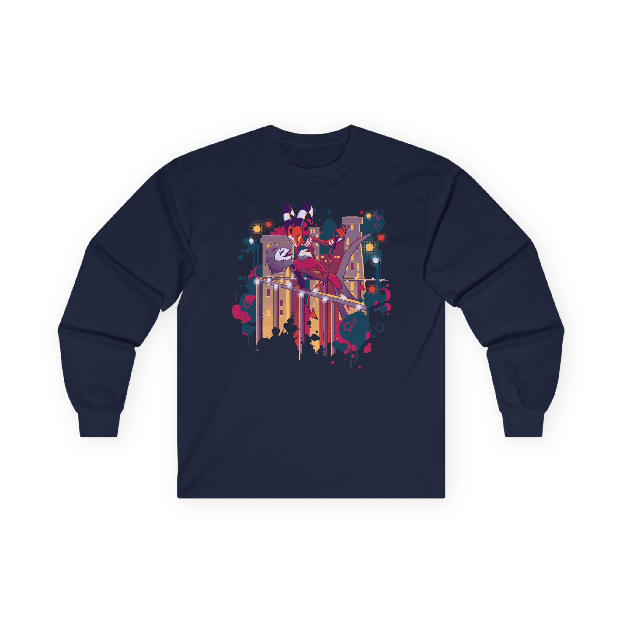 Vivziepop Stolas + Blitz Rooftop Dance Unisex Ultra Cotton Long Sleeve Tee
