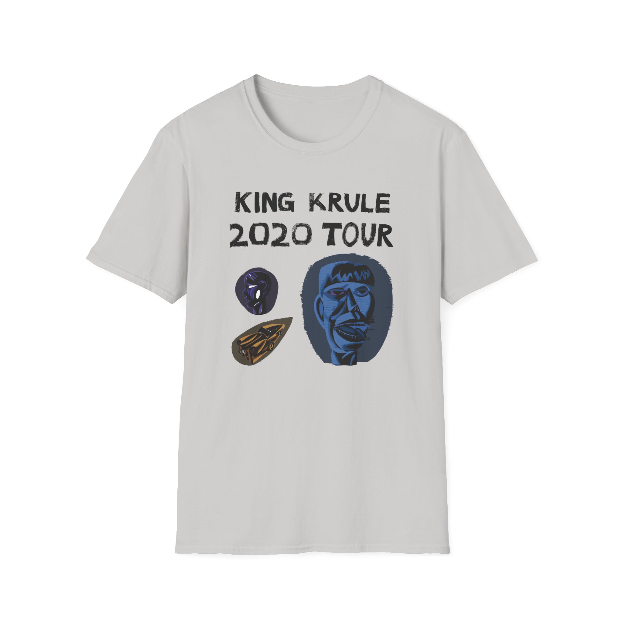 King Krule King Krule Tour Uk Europe Unisex Softstyle T-Shirt