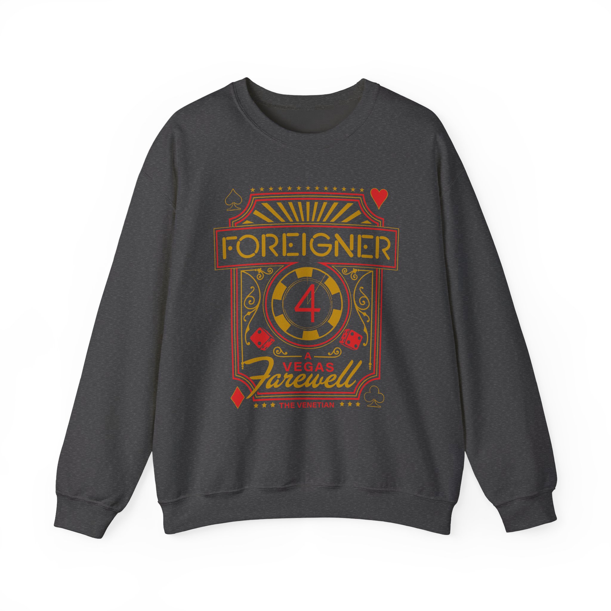 Foreigner Vegas Event Unisex Heavy Blendâ„¢ Crewneck Sweatshirt