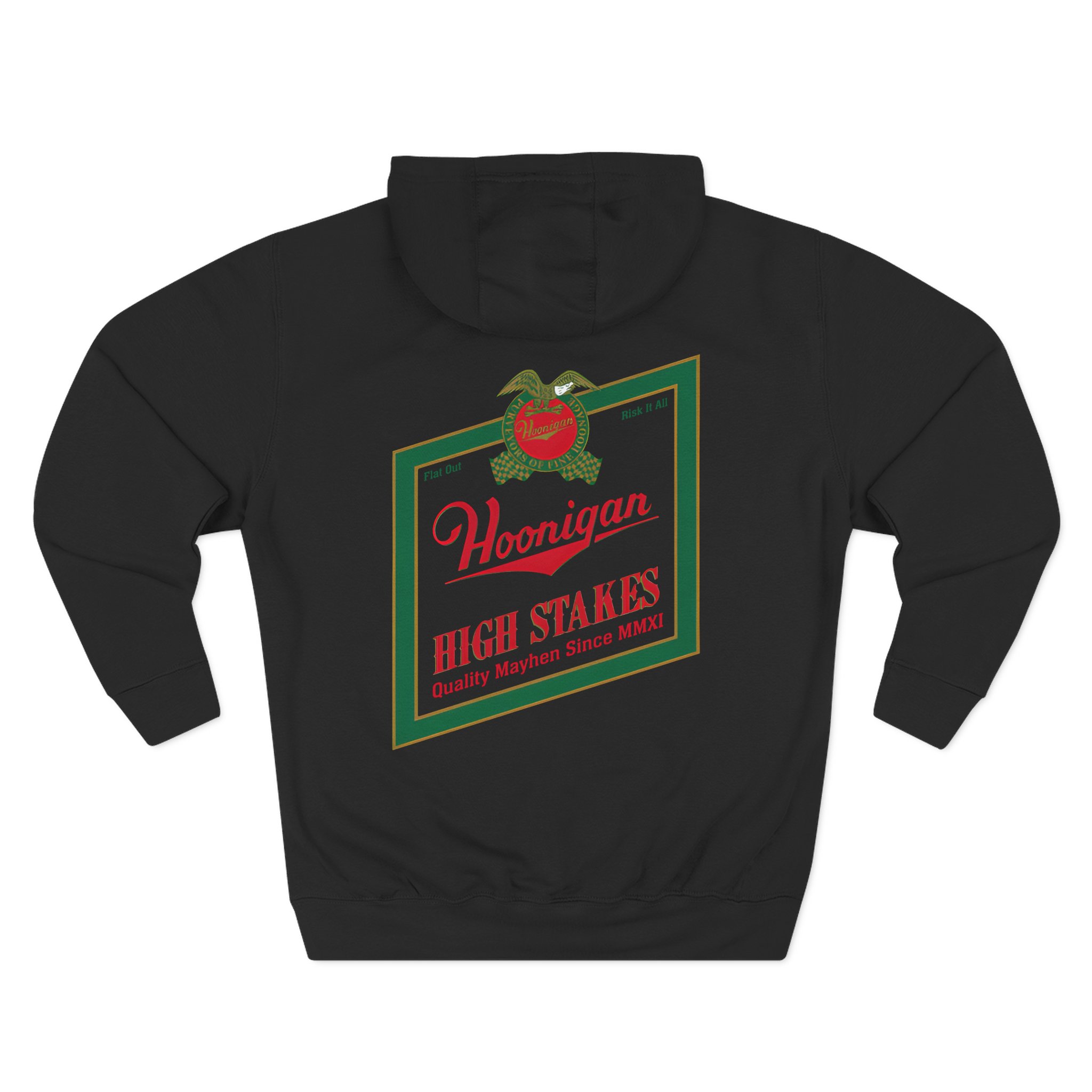 Ken Block Hoonigan High Stakes Three-Panel Fleece Hoodie