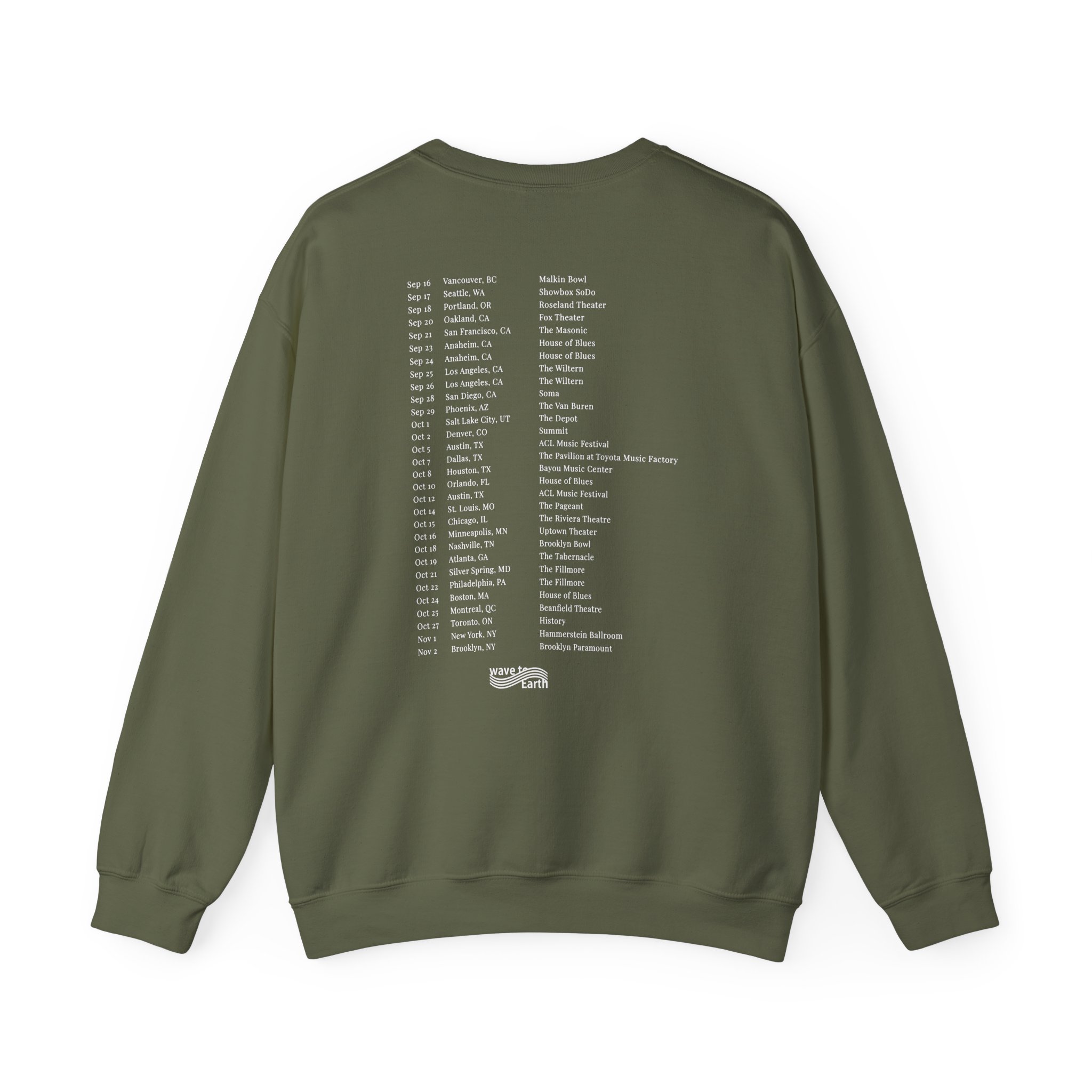 Wave to Earth 0.03 Na Tour Unisex Heavy Blendâ„¢ Crewneck Sweatshirt