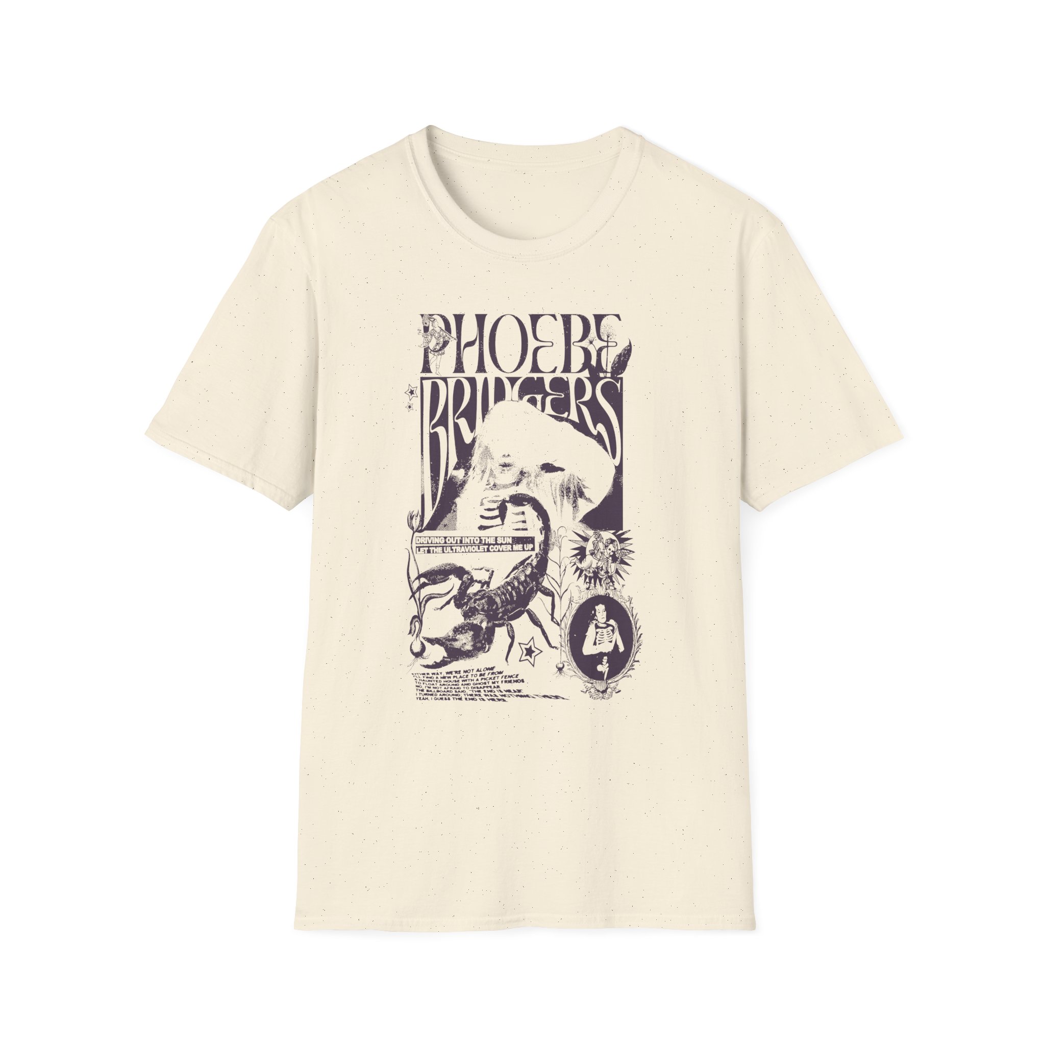 Phoebe Bridgers I Know the End Natural Unisex Softstyle T-Shirt
