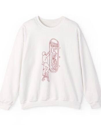 Djo The Crux Sign Ringer Unisex Heavy Blend™ Crewneck Sweatshirt