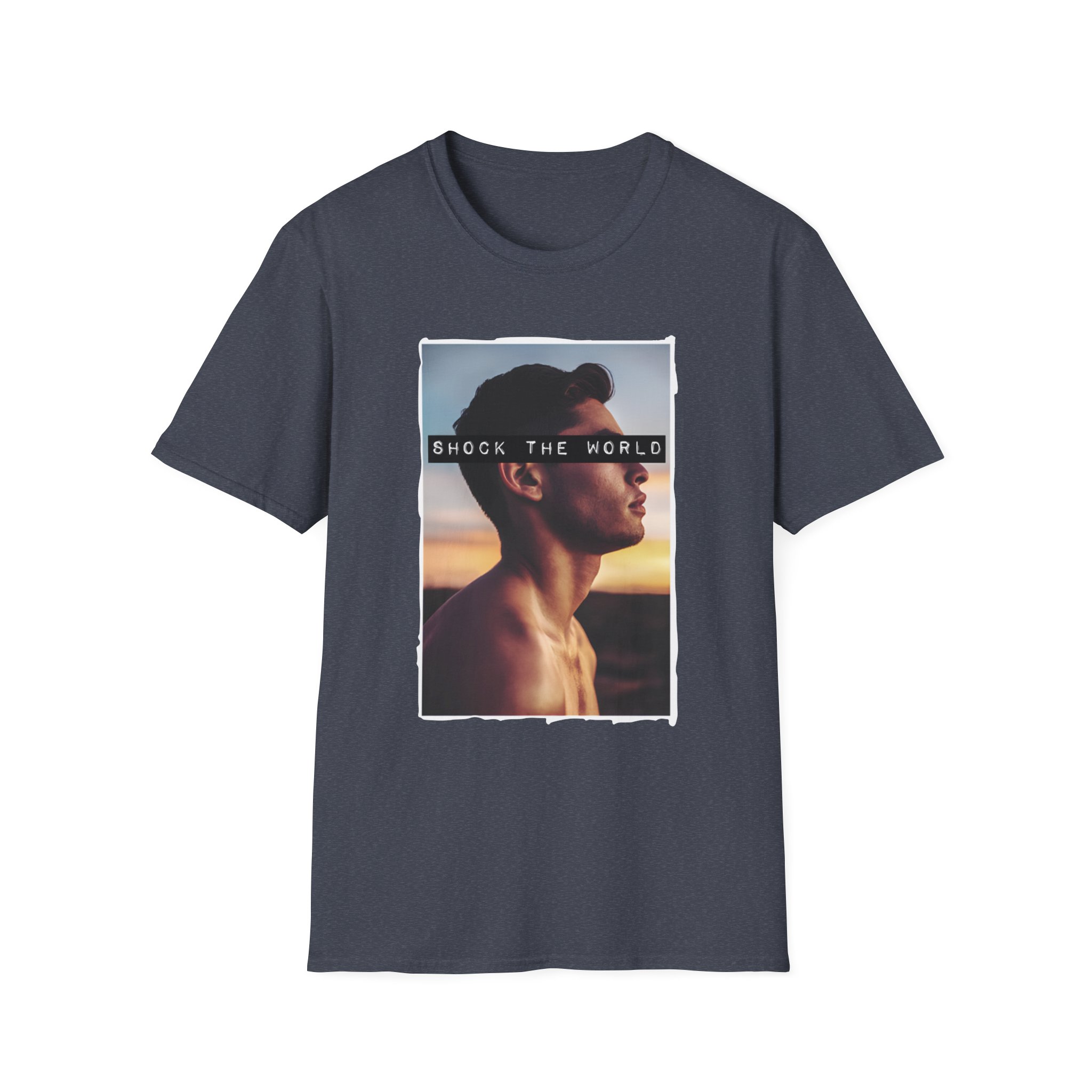 Ryan Garcia Shock the World Unisex Softstyle T-Shirt