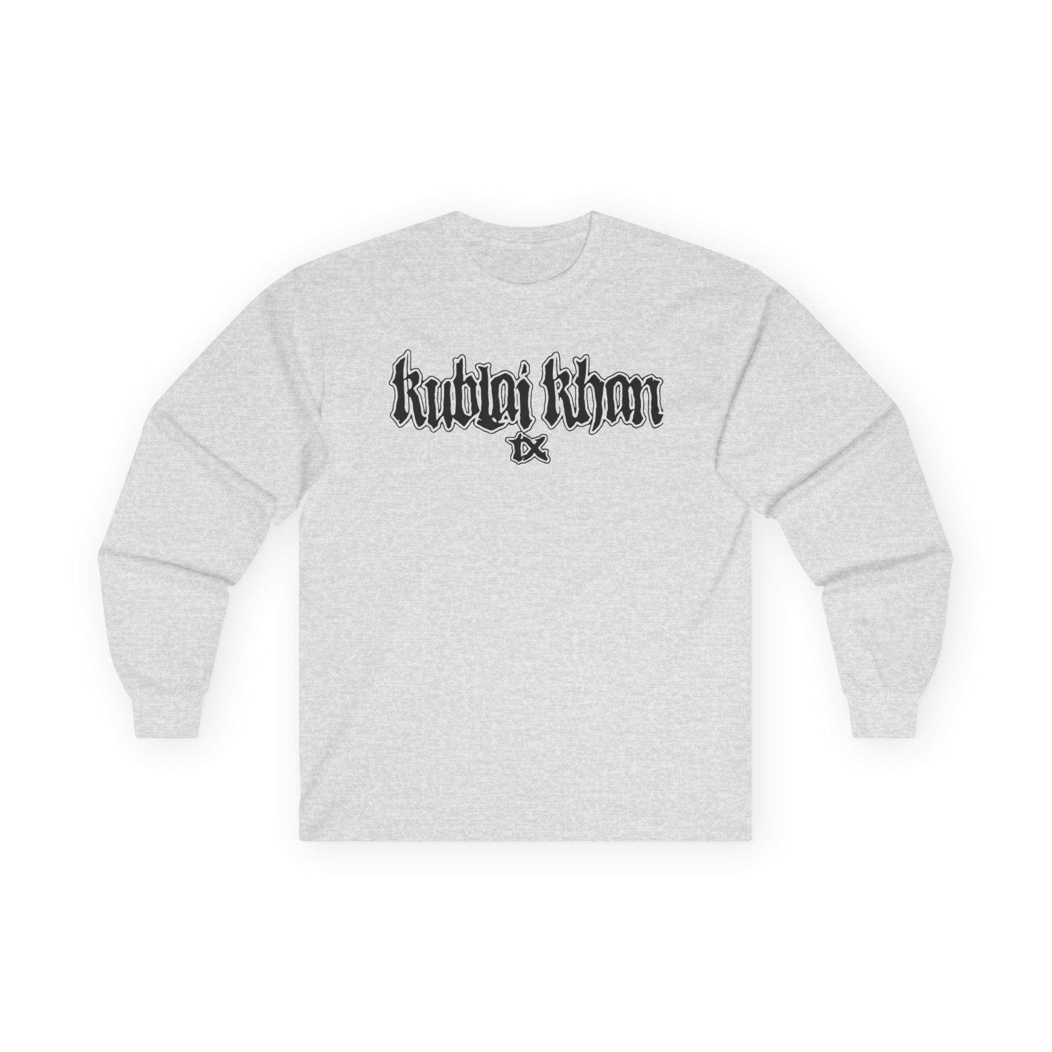 Kublai Khan - Never Enough Sportsgrey Unisex Ultra Cotton Long Sleeve Tee