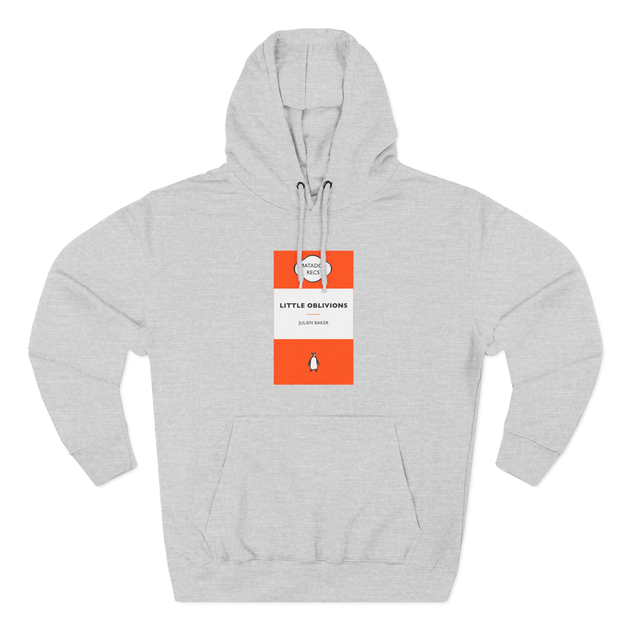 Julien Baker Book Cover Three-Panel Fleece Hoodie