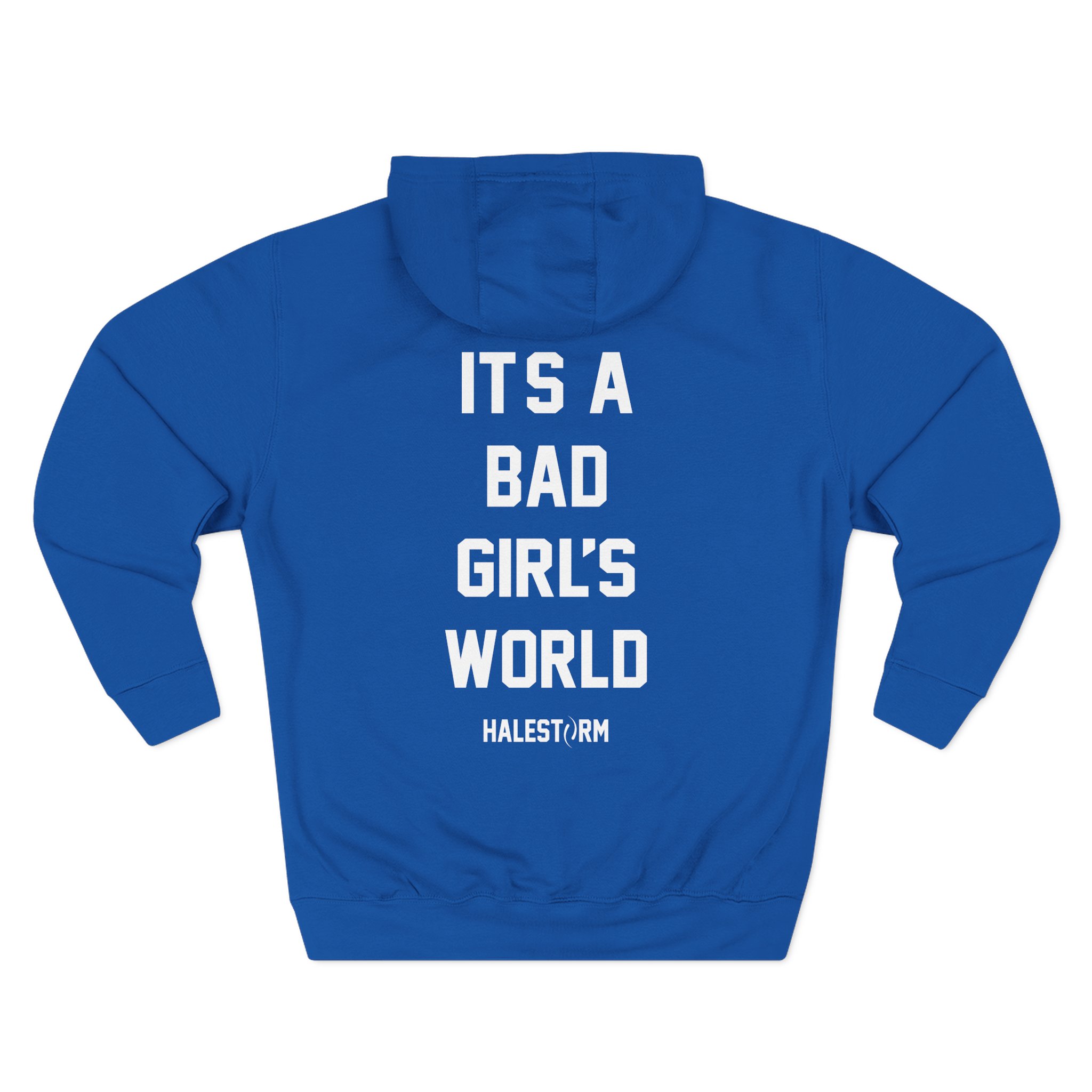 Halestorm It's a Bad Girl's World Three-Panel Fleece Hoodie