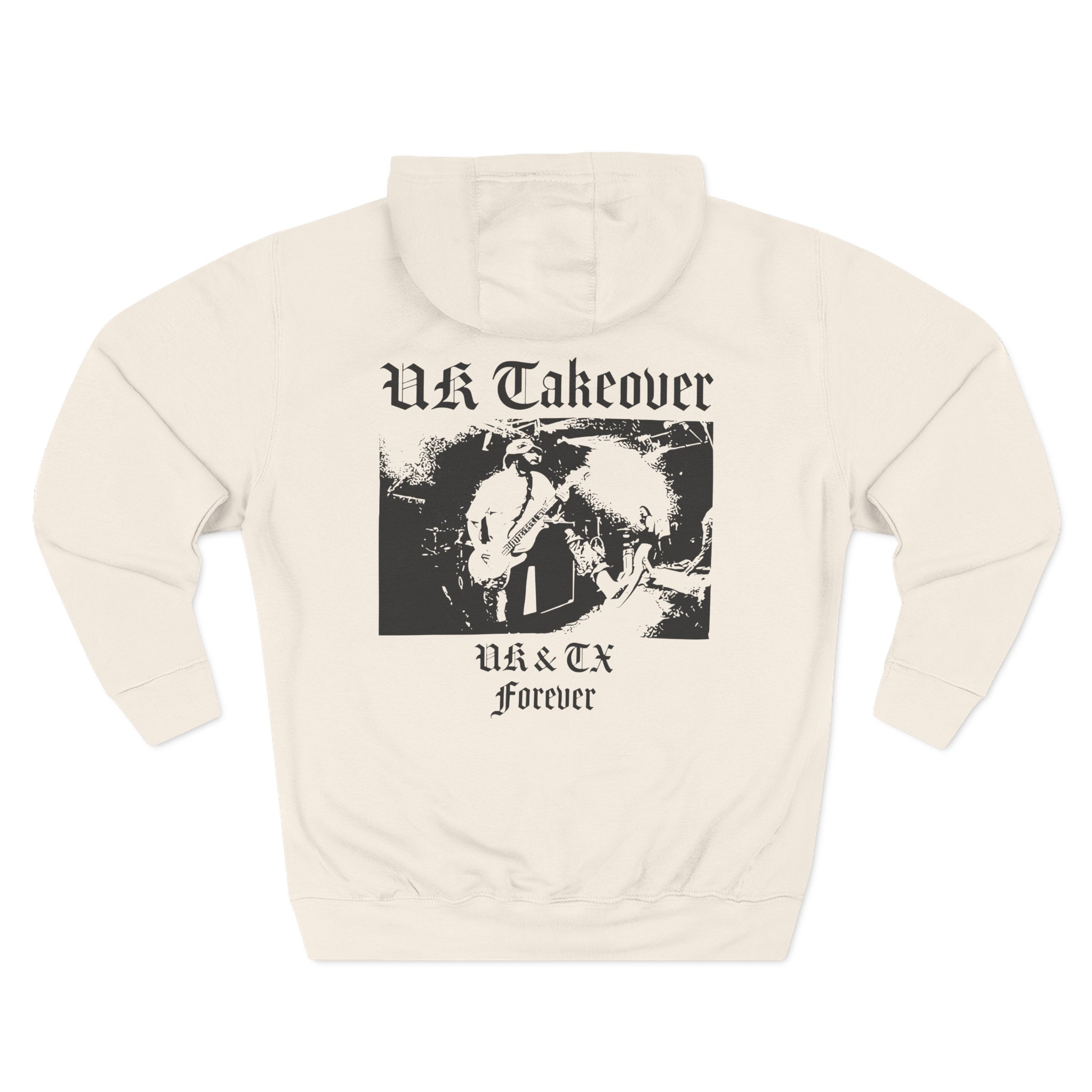 Kublai Khan - Uk Invasion Three-Panel Fleece Hoodie