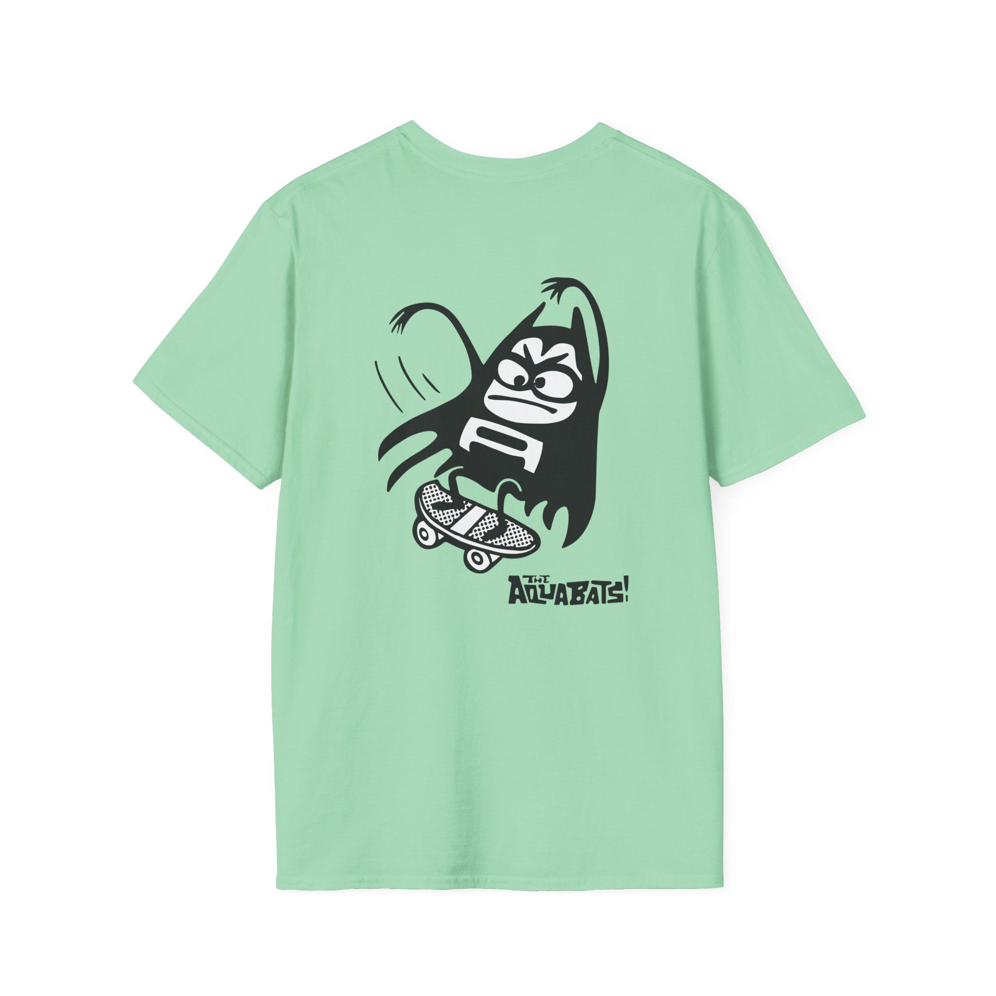 The Aquabats Lil Bat Skateboard Unisex Softstyle T-shirt