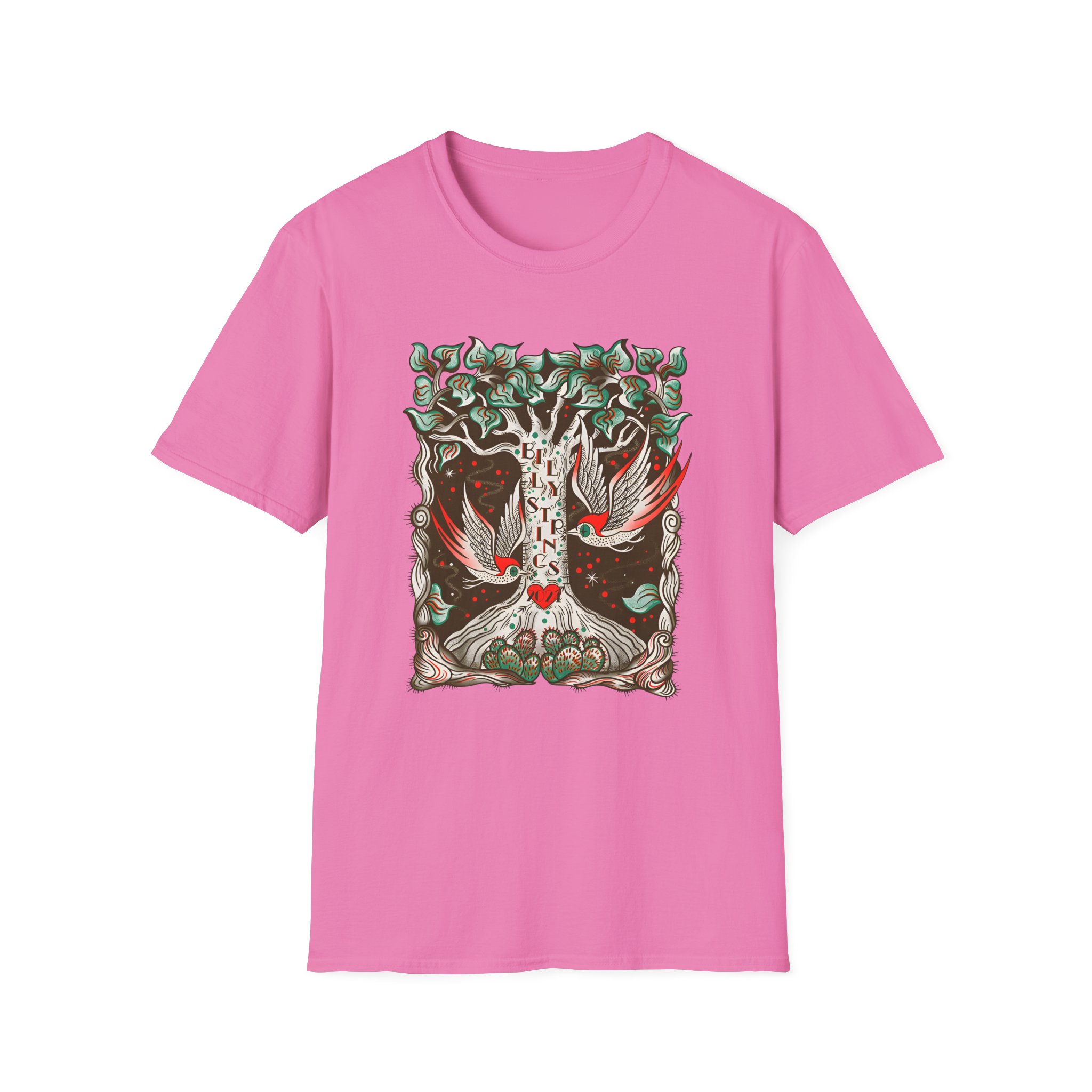 Billy Strings Woodpecker Unisex Softstyle T-Shirt