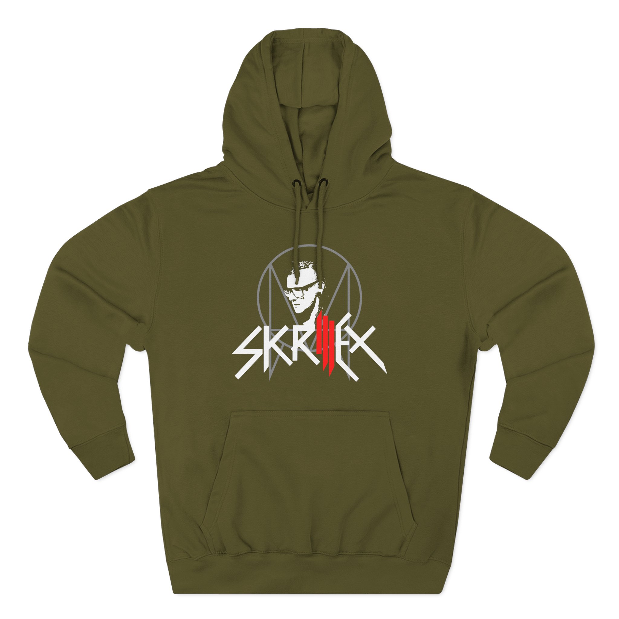 Skrillex Three-Panel Fleece Hoodie