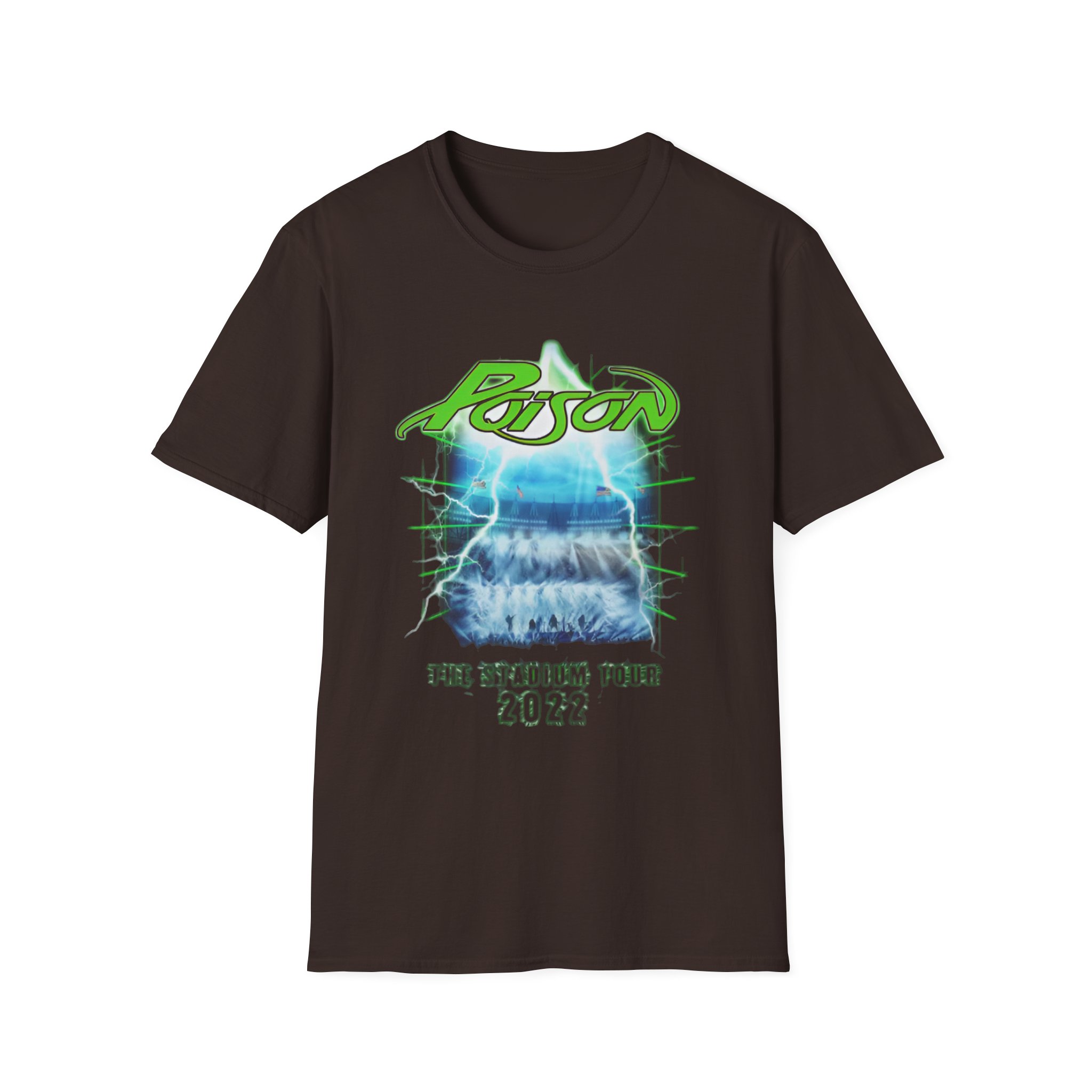 Poison Stadium Tour Unisex Softstyle T-Shirt