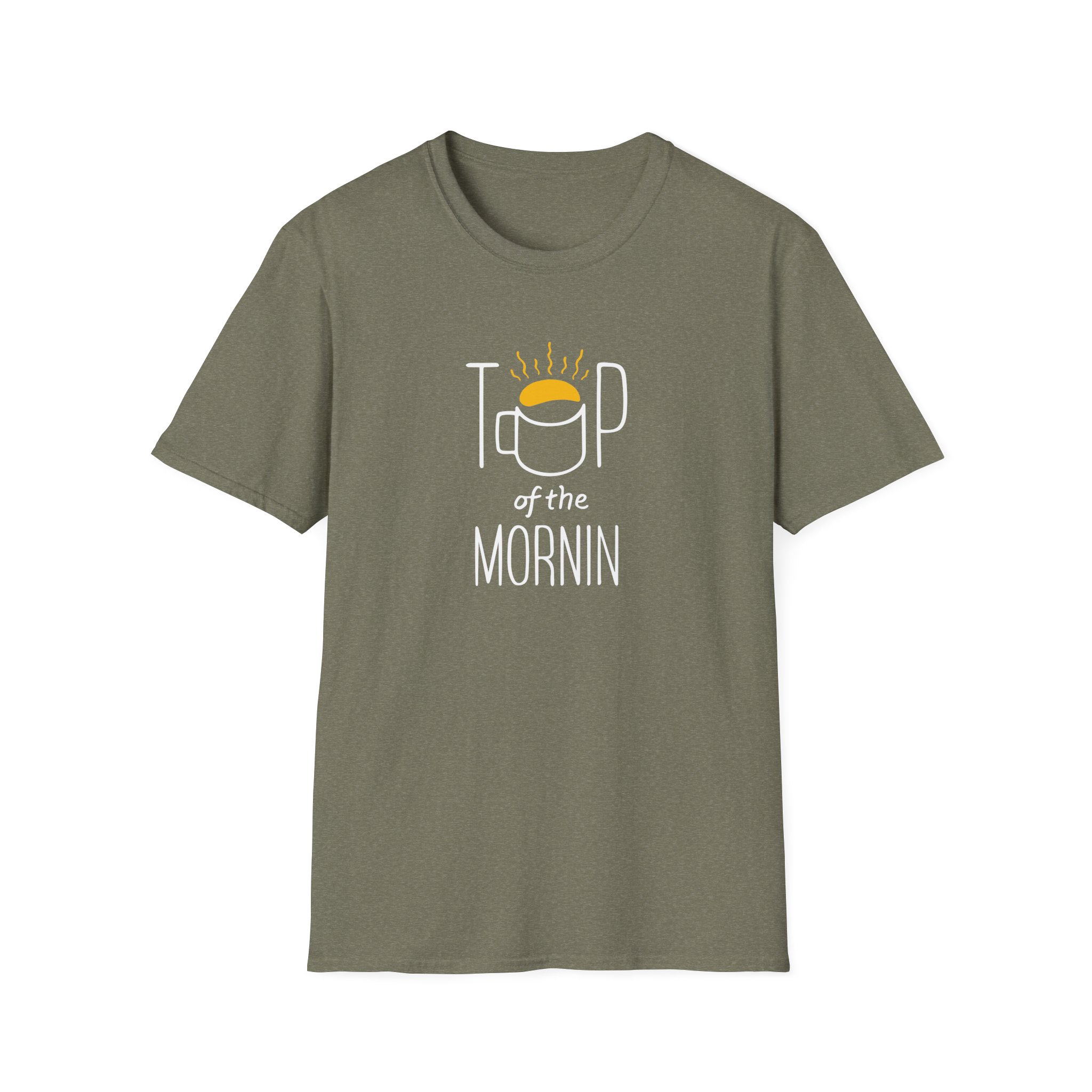 Top of the Morning Coffee Unisex Softstyle T-Shirt