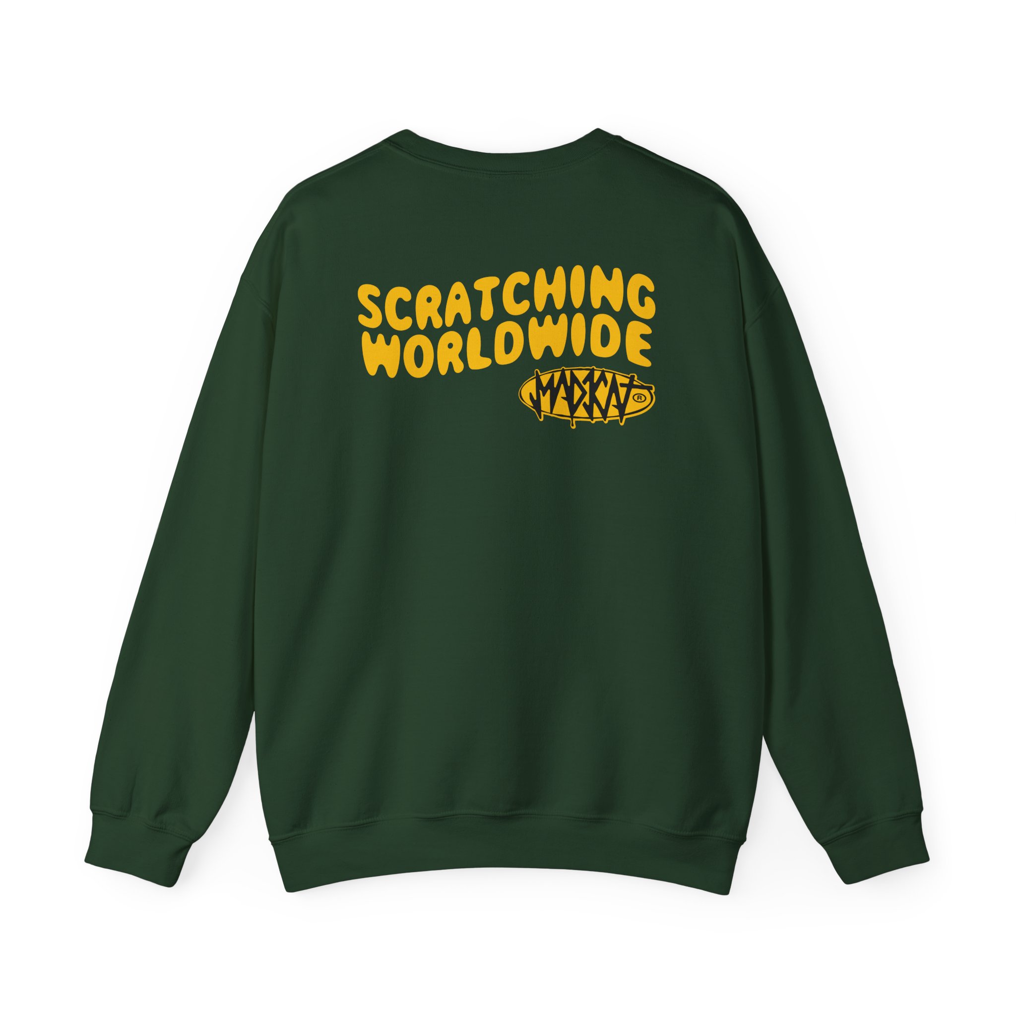Rubius Scratching Worldwide Unisex Heavy Blendâ„¢ Crewneck Sweatshirt