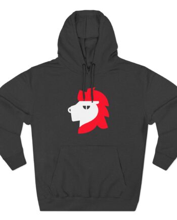 Northernlion Lion Logo Three-Panel Fleece Hoodie
