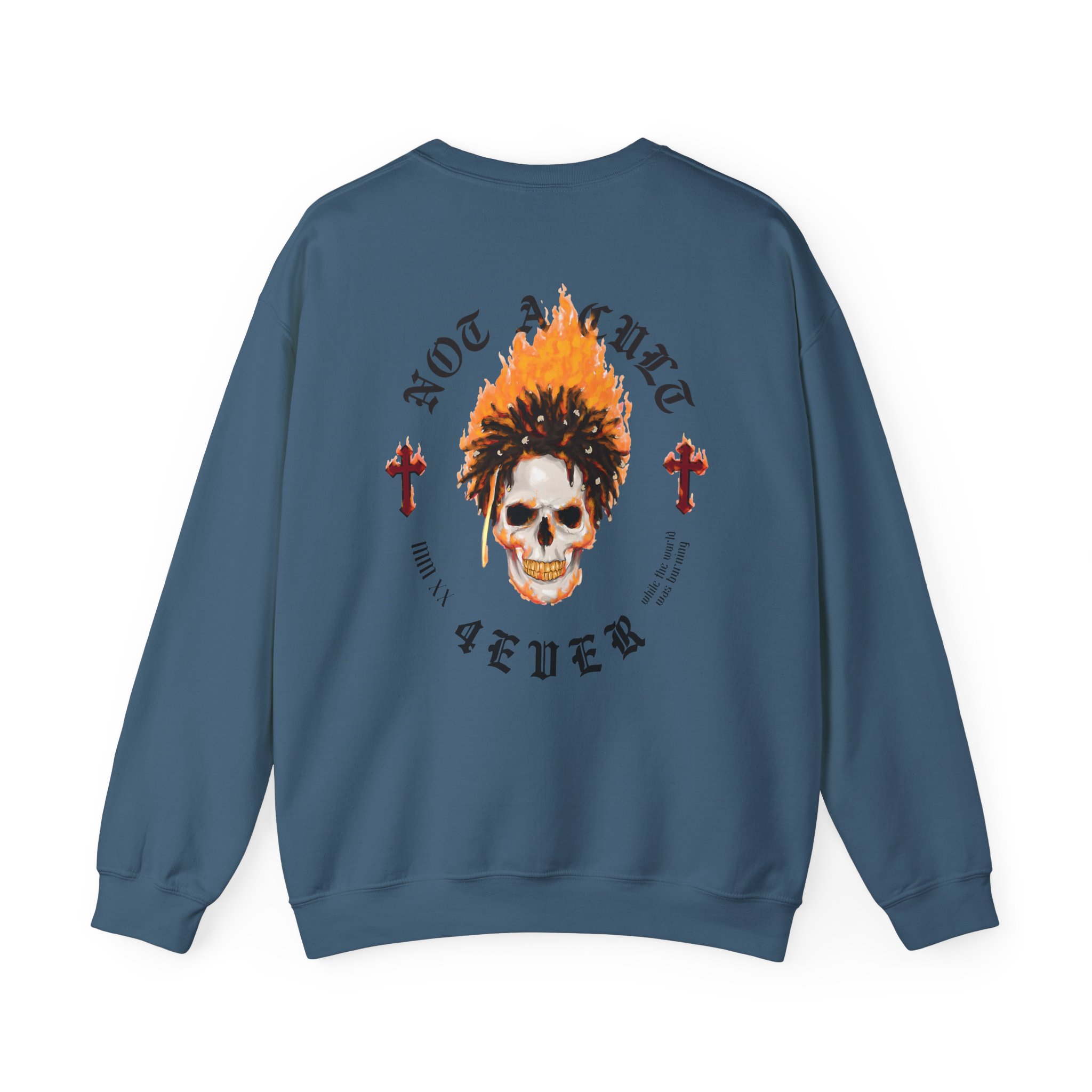 Saint Jhn Cult 4ever Unisex Heavy Blendâ„¢ Crewneck Sweatshirt