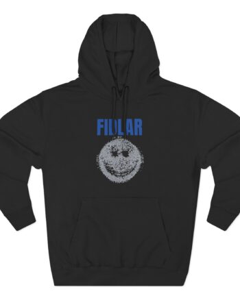 Fidlar Big Smiley Three-Panel Fleece Hoodie