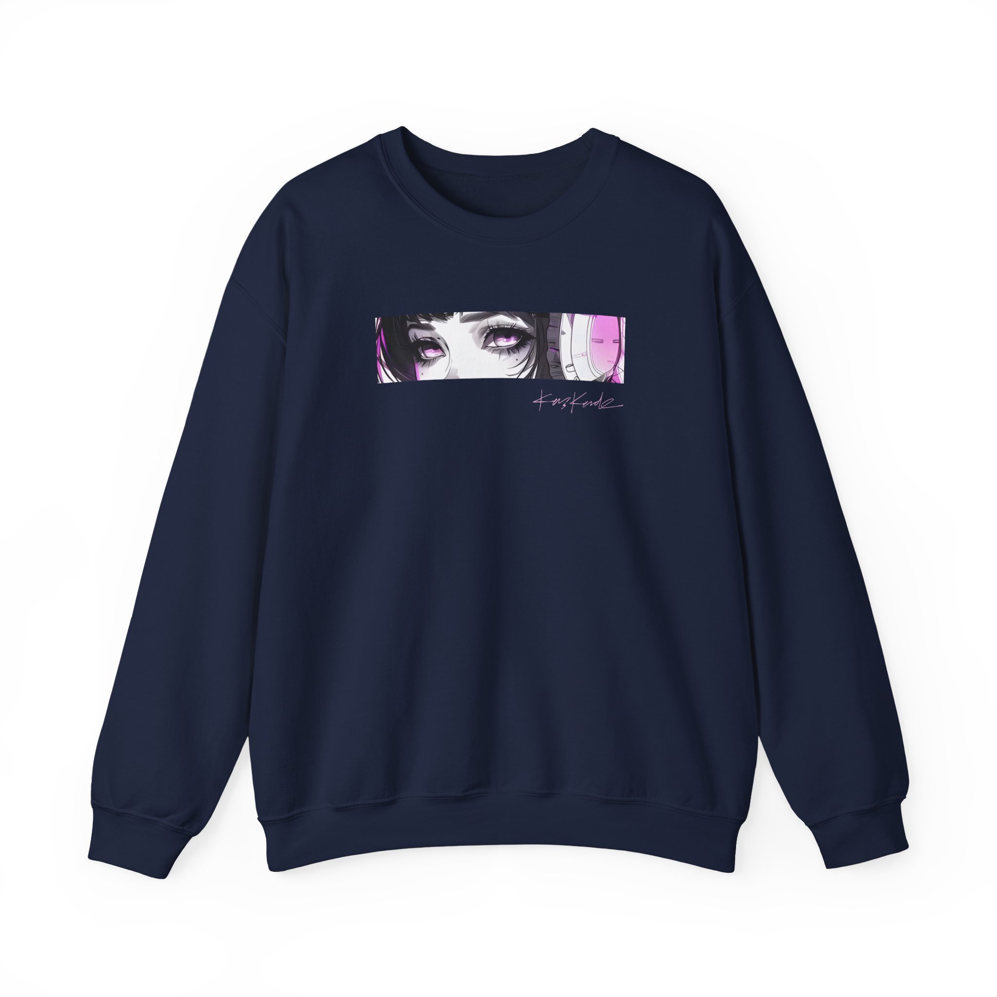 Kaskade Anime Eyes Unisex Heavy Blendâ„¢ Crewneck Sweatshirt