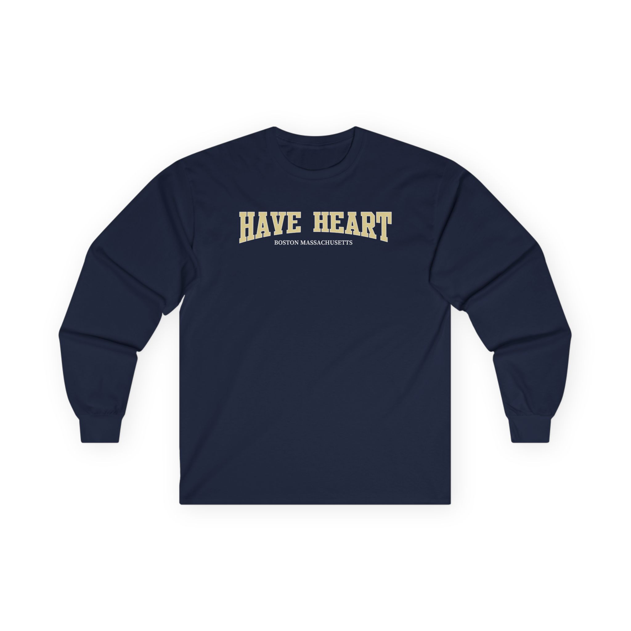 Have Heart Boston Edge Unisex Ultra Cotton Long Sleeve Tee