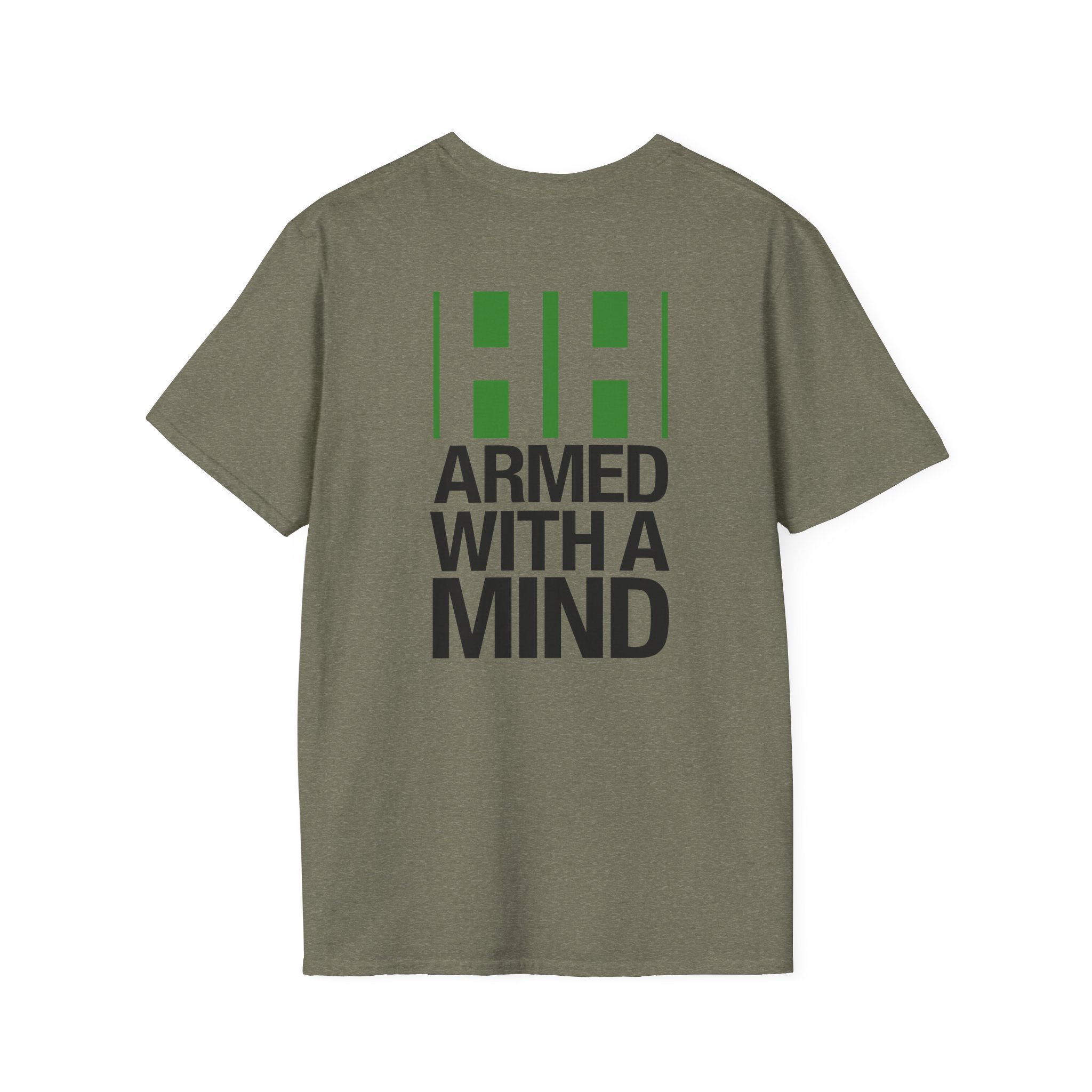 Have Heart Armed With a Mind Unisex Softstyle T-Shirt