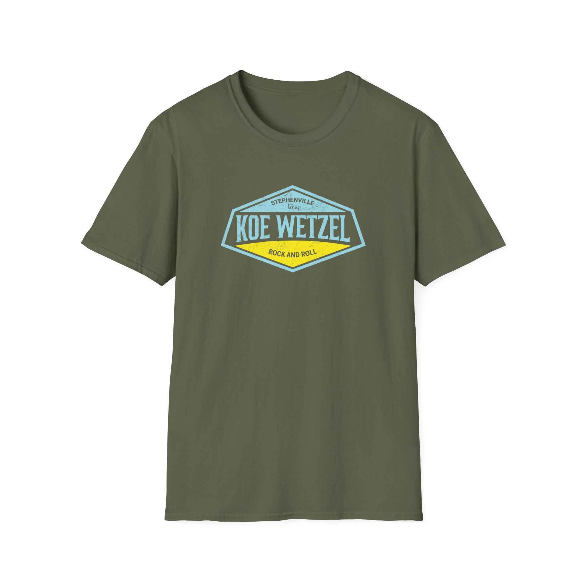 Koe Wetzel Stephenville Rock & Roll Unisex Softstyle T-Shirt