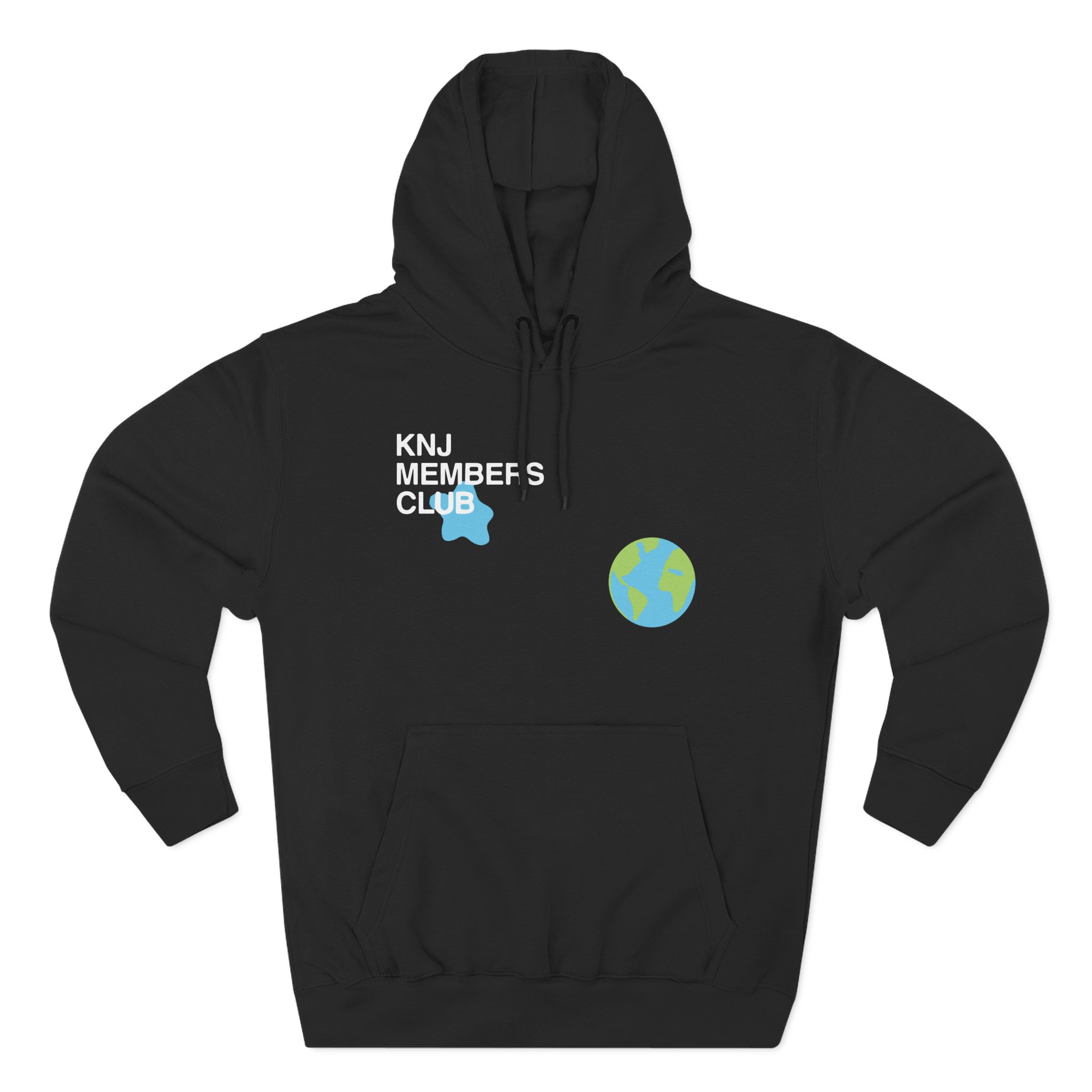 KNJ Members Club Three-Panel Fleece Hoodie