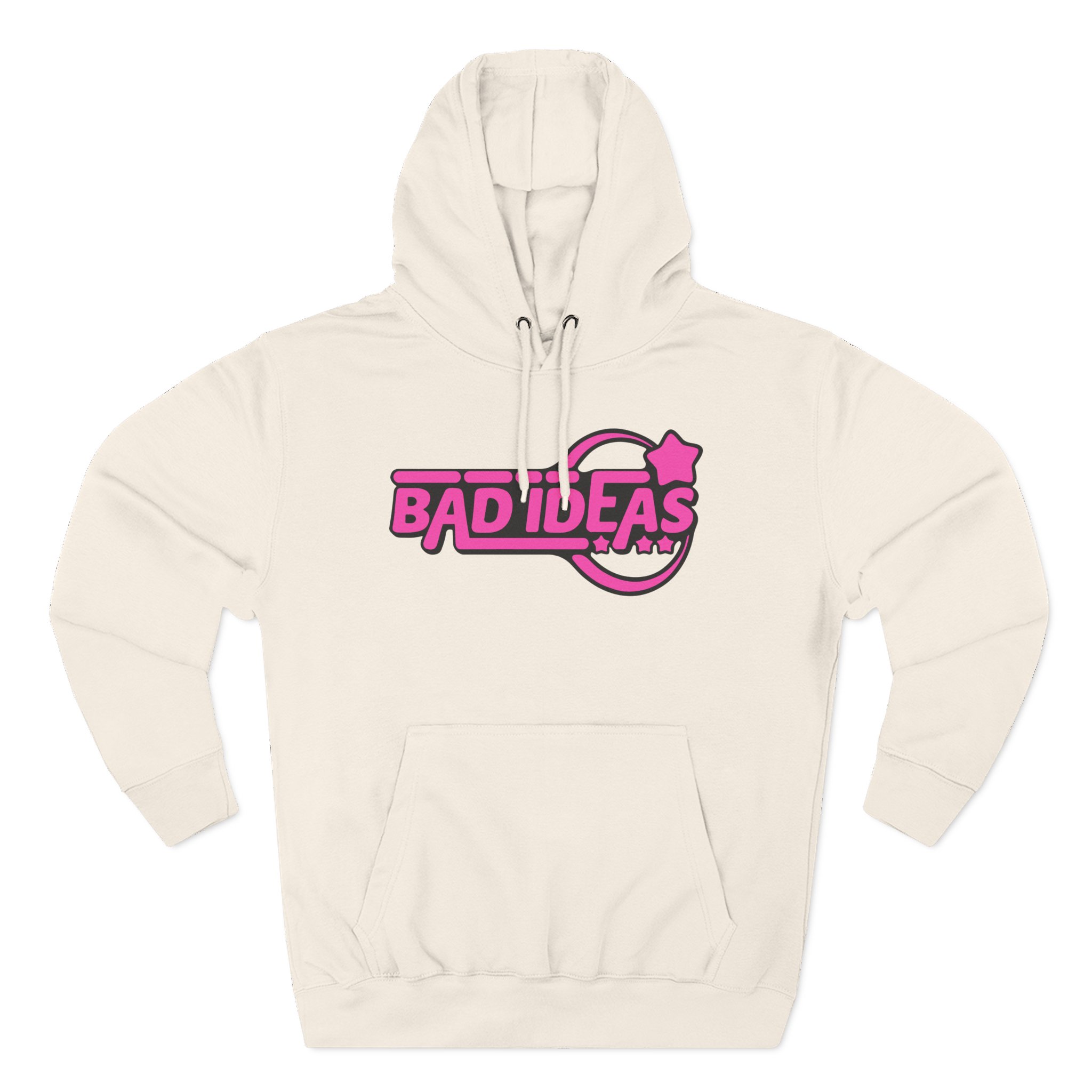 Bad Ideas Three-Panel Fleece Hoodie