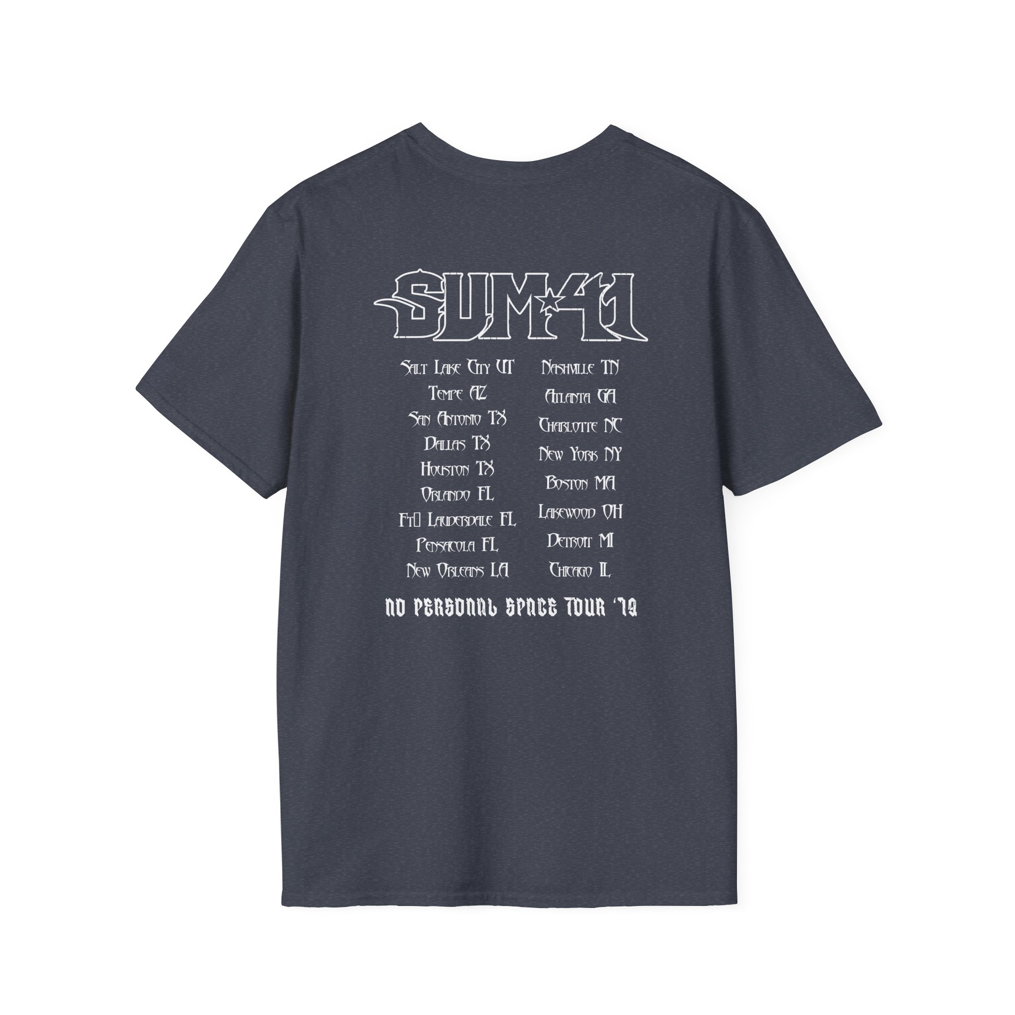 Sum 41 Reap41 Itin Unisex Softstyle T-Shirt