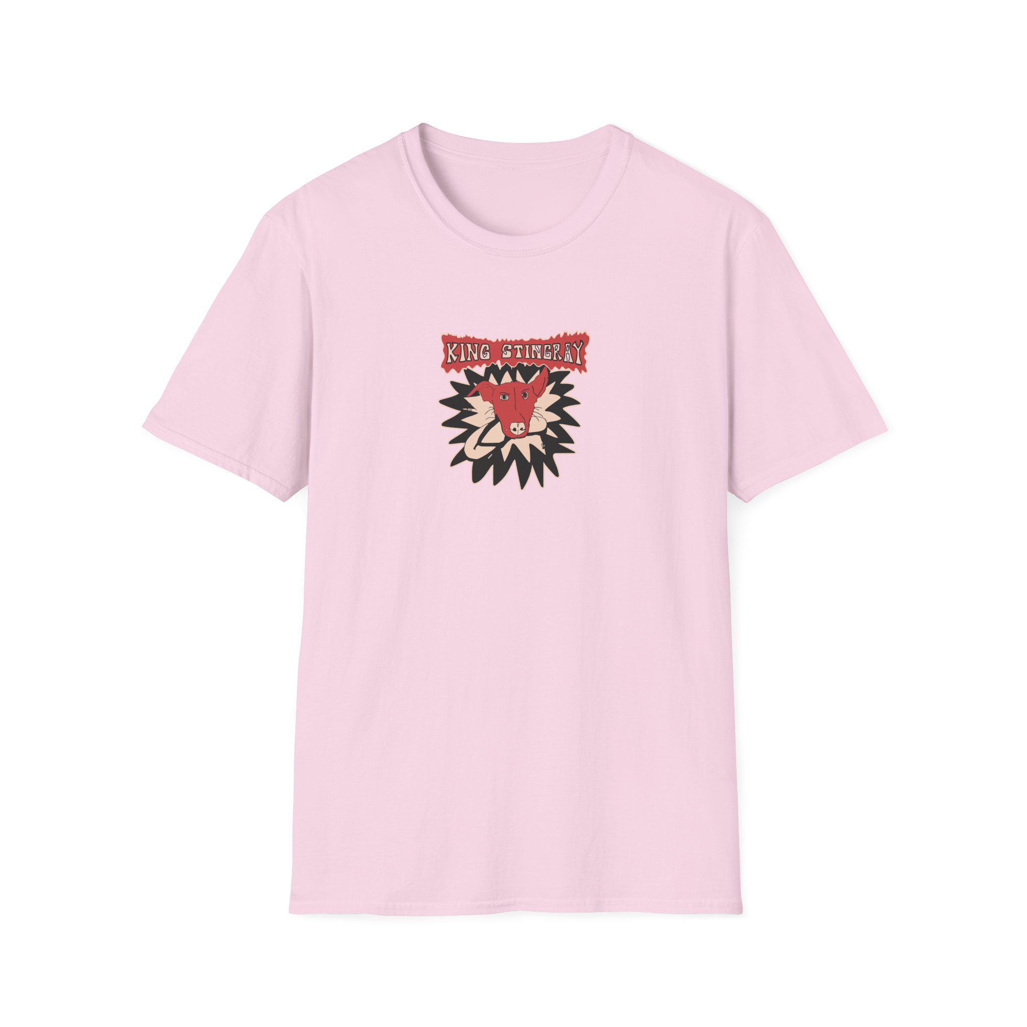 King Stingray Dog With Thong Unisex Softstyle T-Shirt