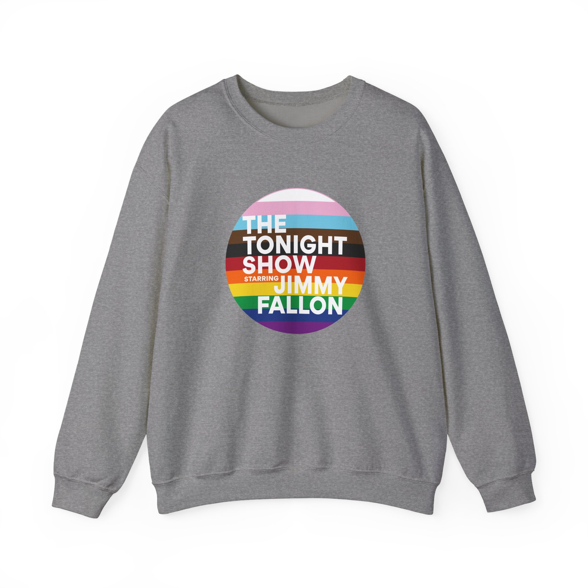 Jimmy FallonThe Tonight Show Starring Unisex Heavy Blendâ„¢ Crewneck Sweatshirt