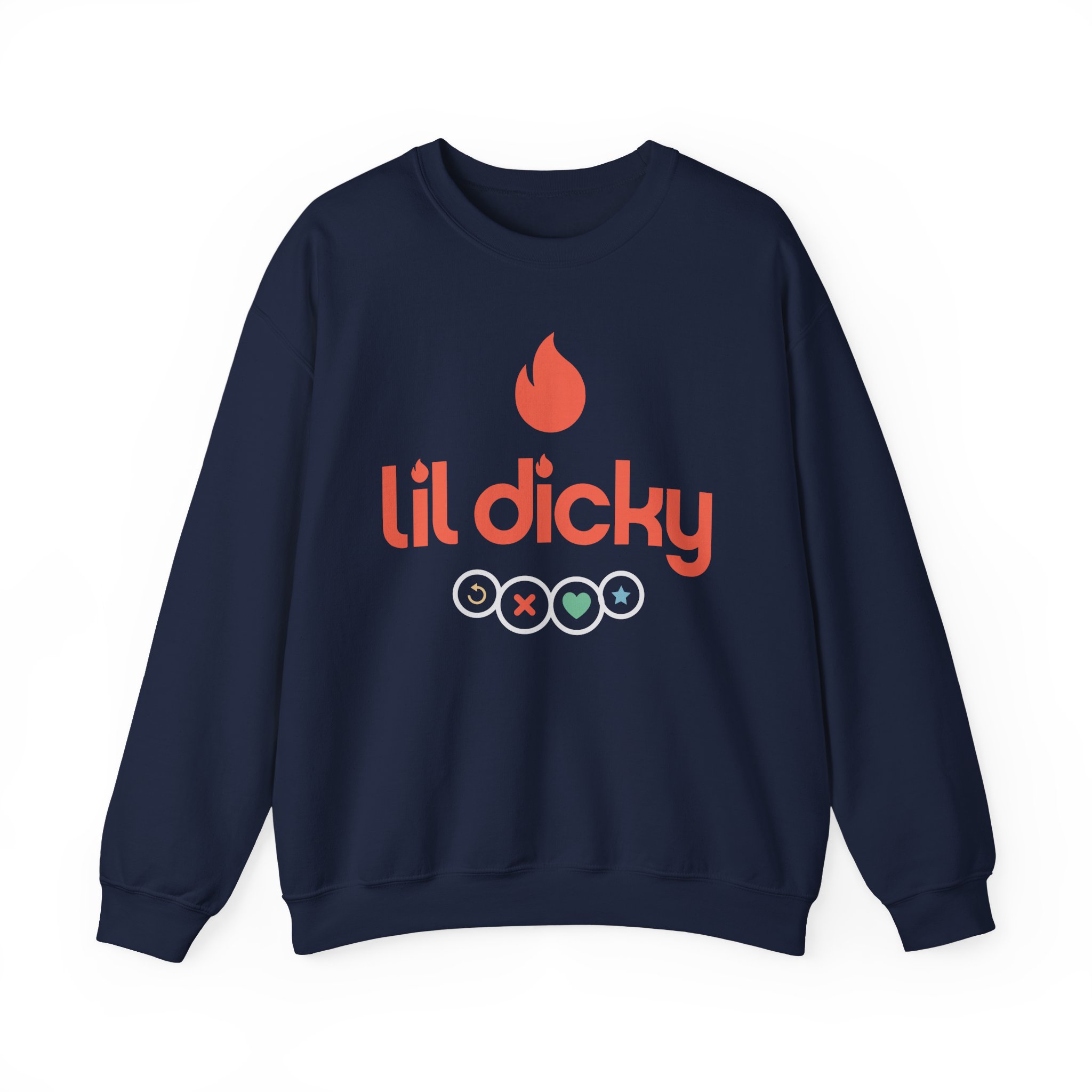 Lil Dicky Swipe Right Unisex Heavy Blendâ„¢ Crewneck Sweatshirt