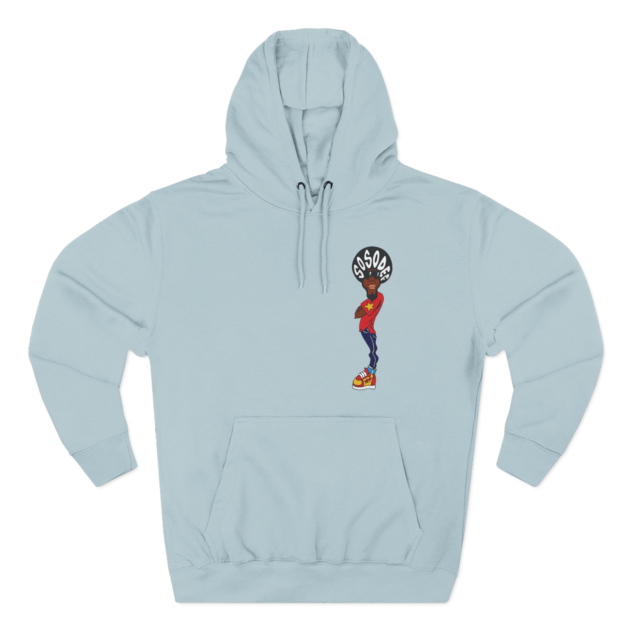 Afroman So So Def Afroman Three-Panel Fleece Hoodie