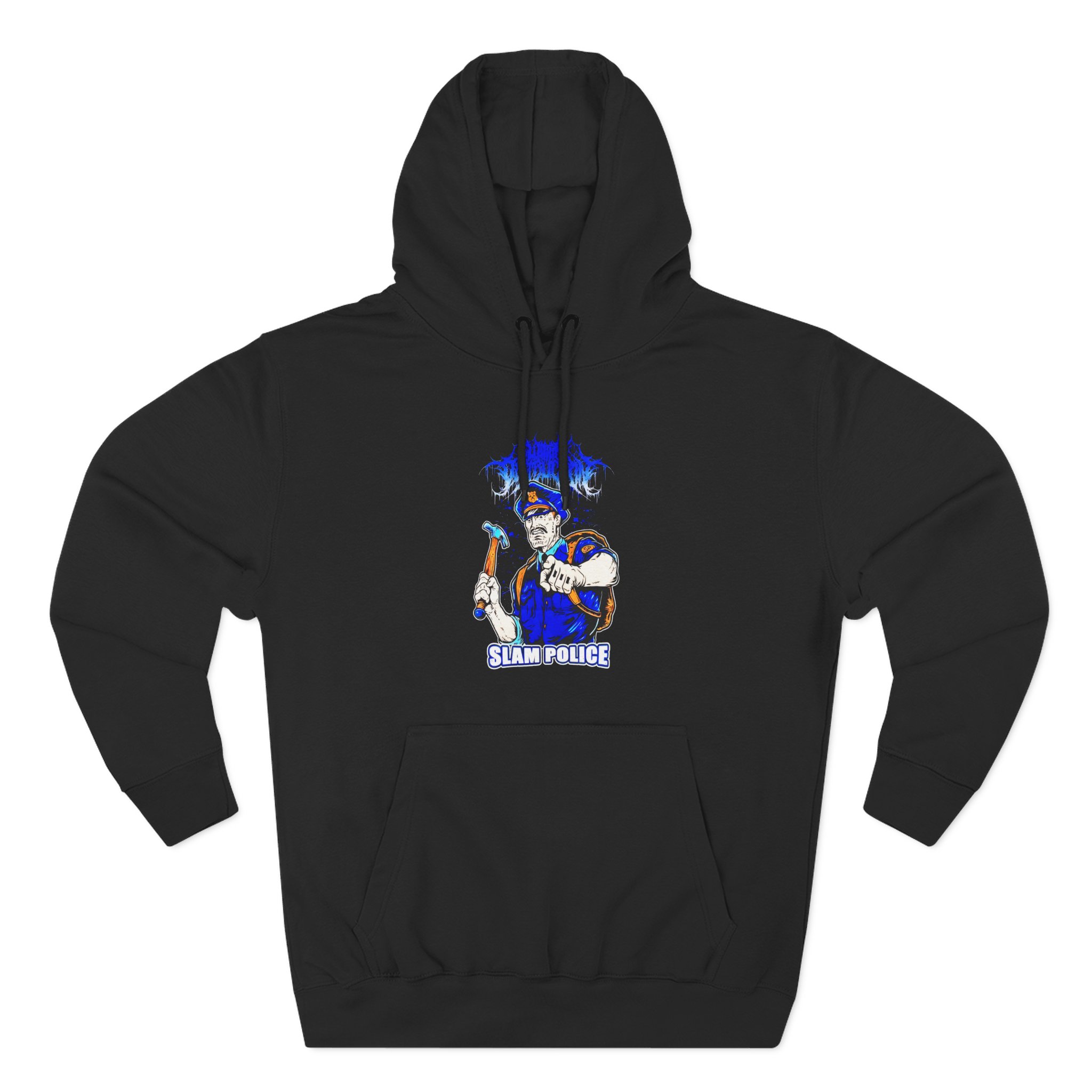 Within Destruction Slam Police Three-Panel Fleece Hoodie