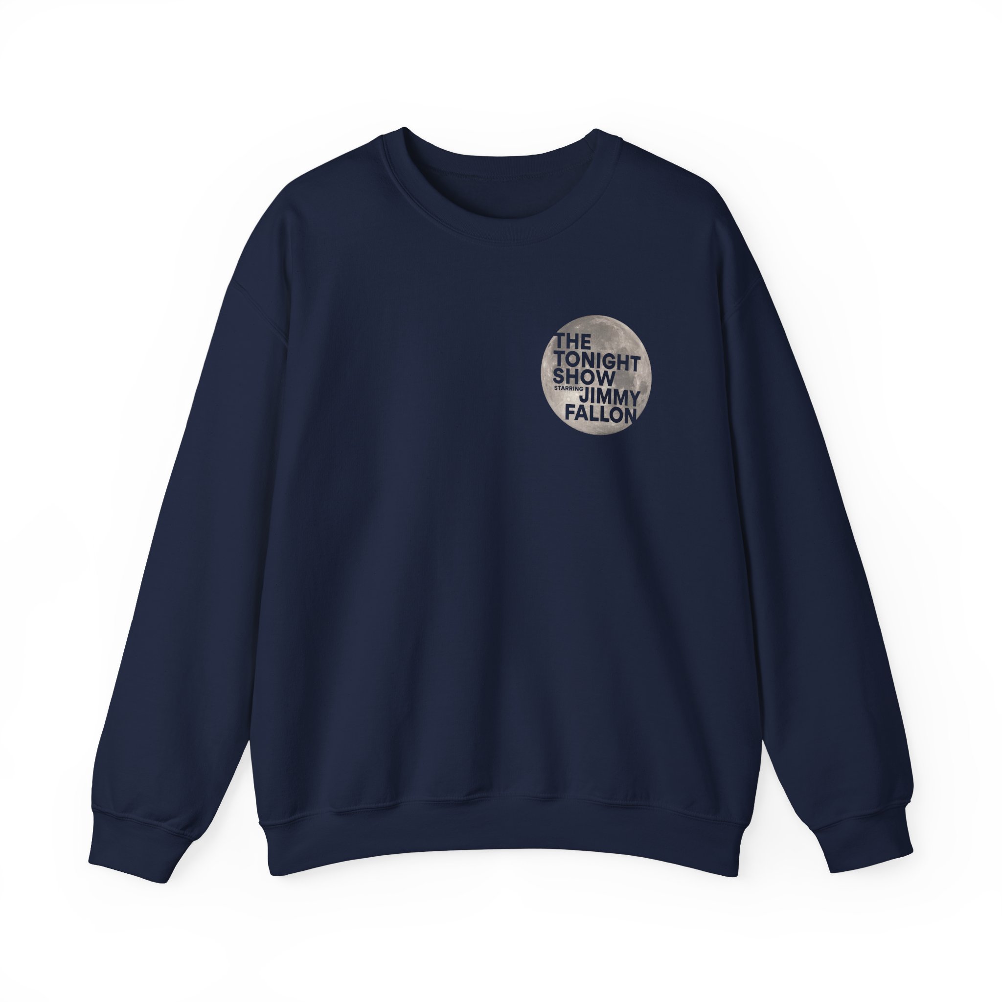 Jimmy Fallon Tonight Show Moon Logo Unisex Heavy Blendâ„¢ Crewneck Sweatshirt