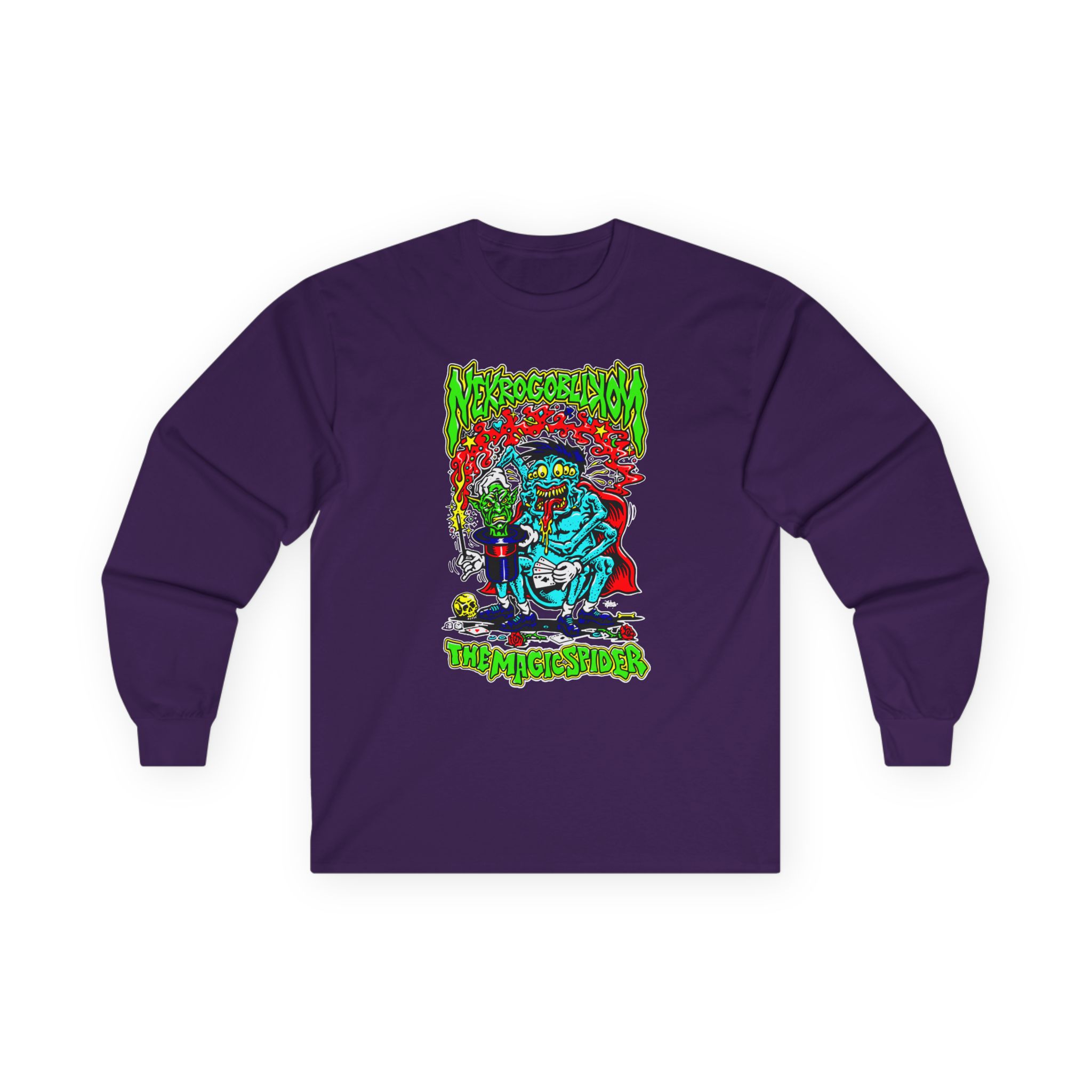 Nekrogoblikon the Magicspider Unisex Ultra Cotton Long Sleeve Tee