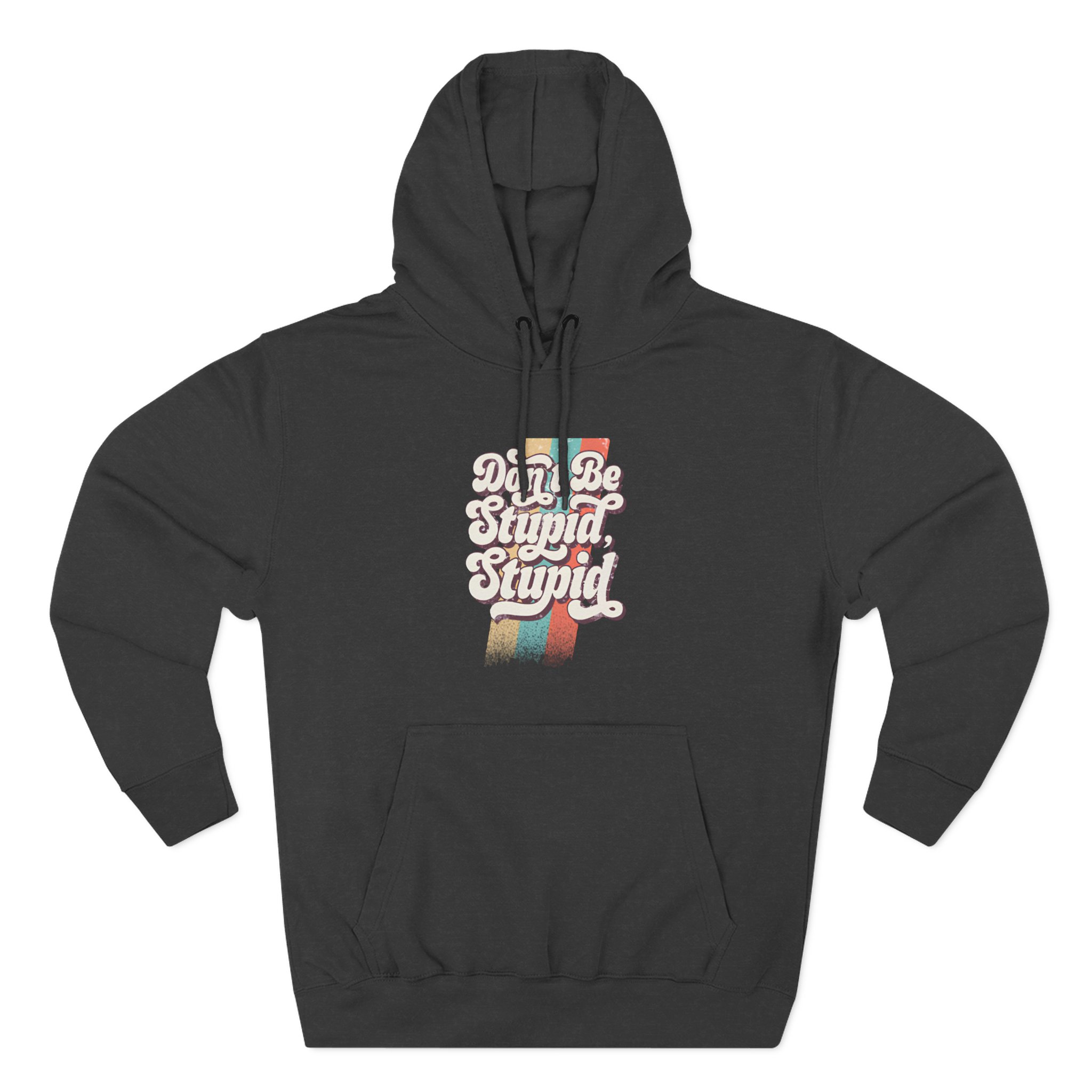Philip Defranco Don’t Be Stupid Three-Panel Fleece Hoodie
