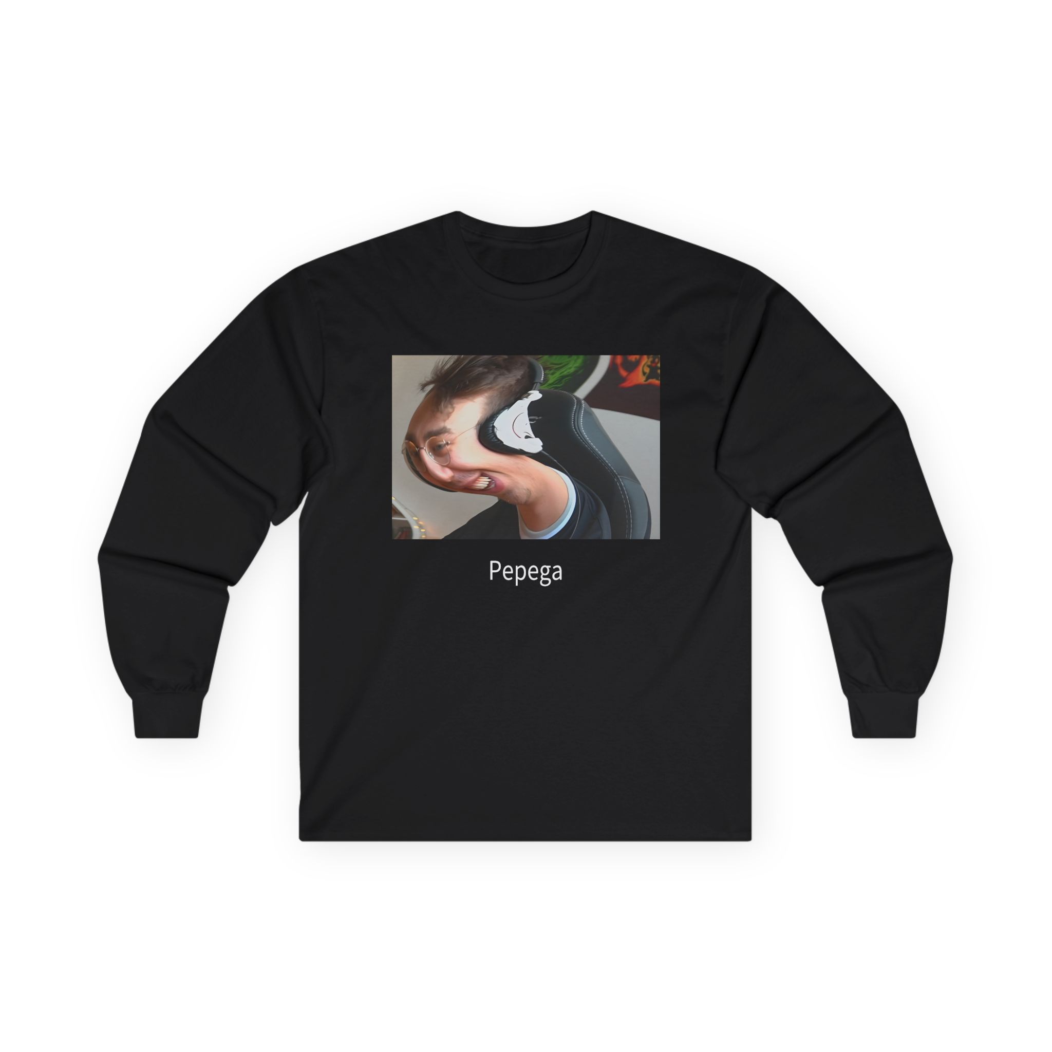 Papaplatte Pepega Unisex Ultra Cotton Long Sleeve Tee