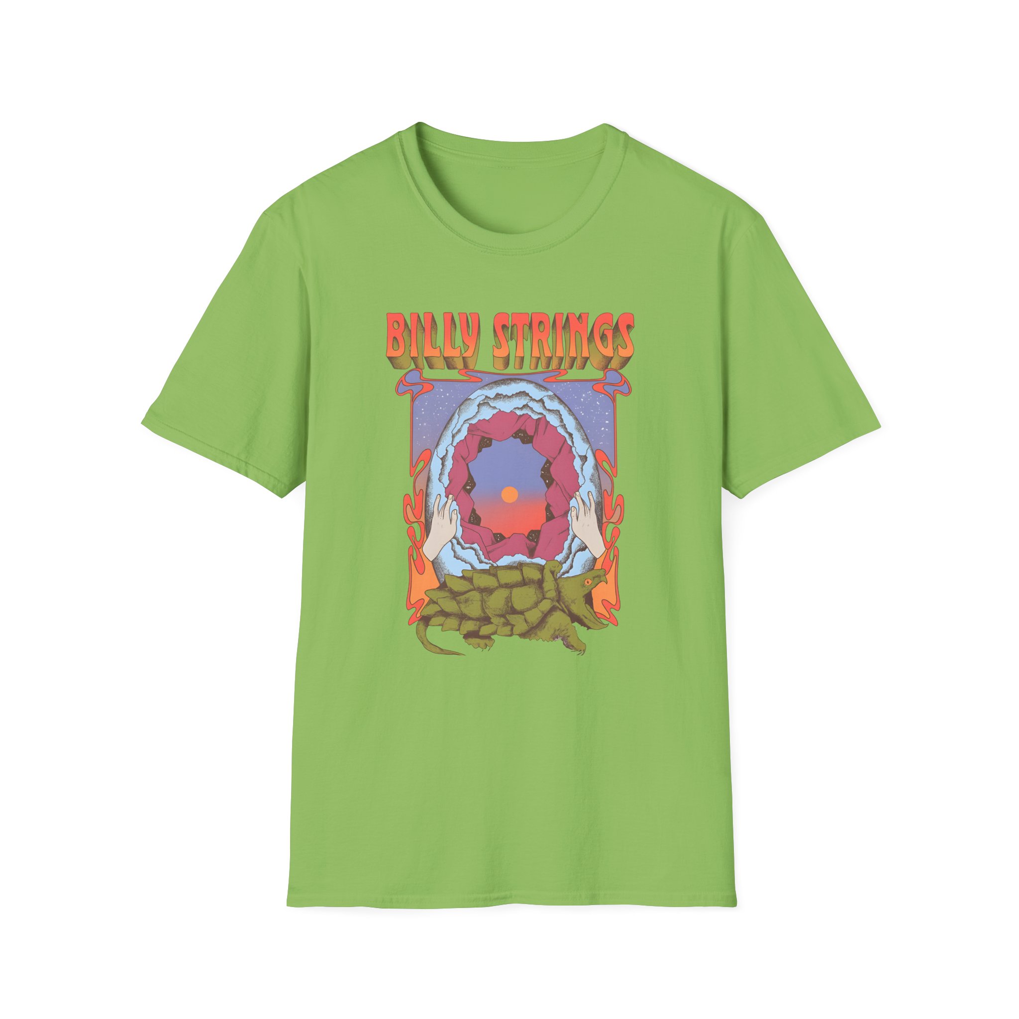 Billy Strings Snapping Turtle Unisex Softstyle T-Shirt