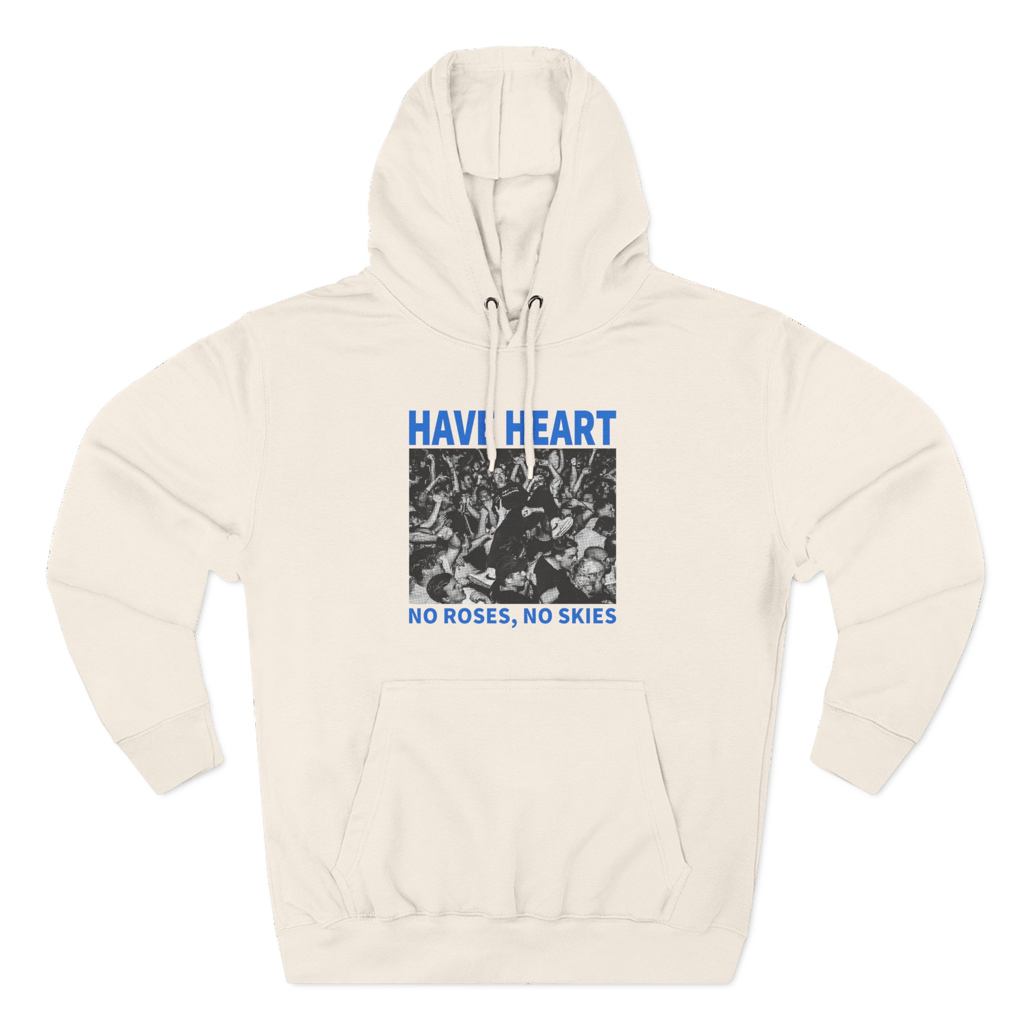 Have Heart No Roses, No Skies Three-Panel Fleece Hoodie
