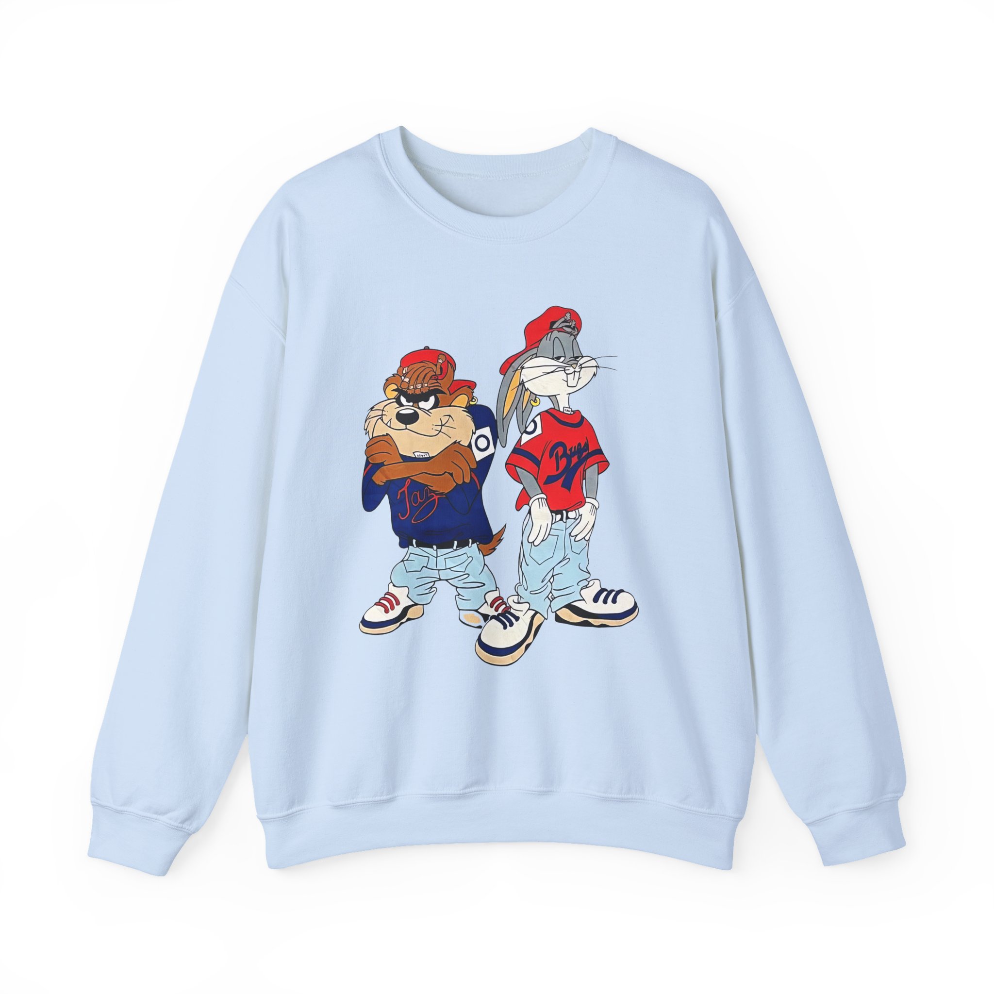 Vintage 90s Looney Tunes Bugs Taz Kris’s Kross Unisex Heavy Blend™ Crewneck Sweatshirt