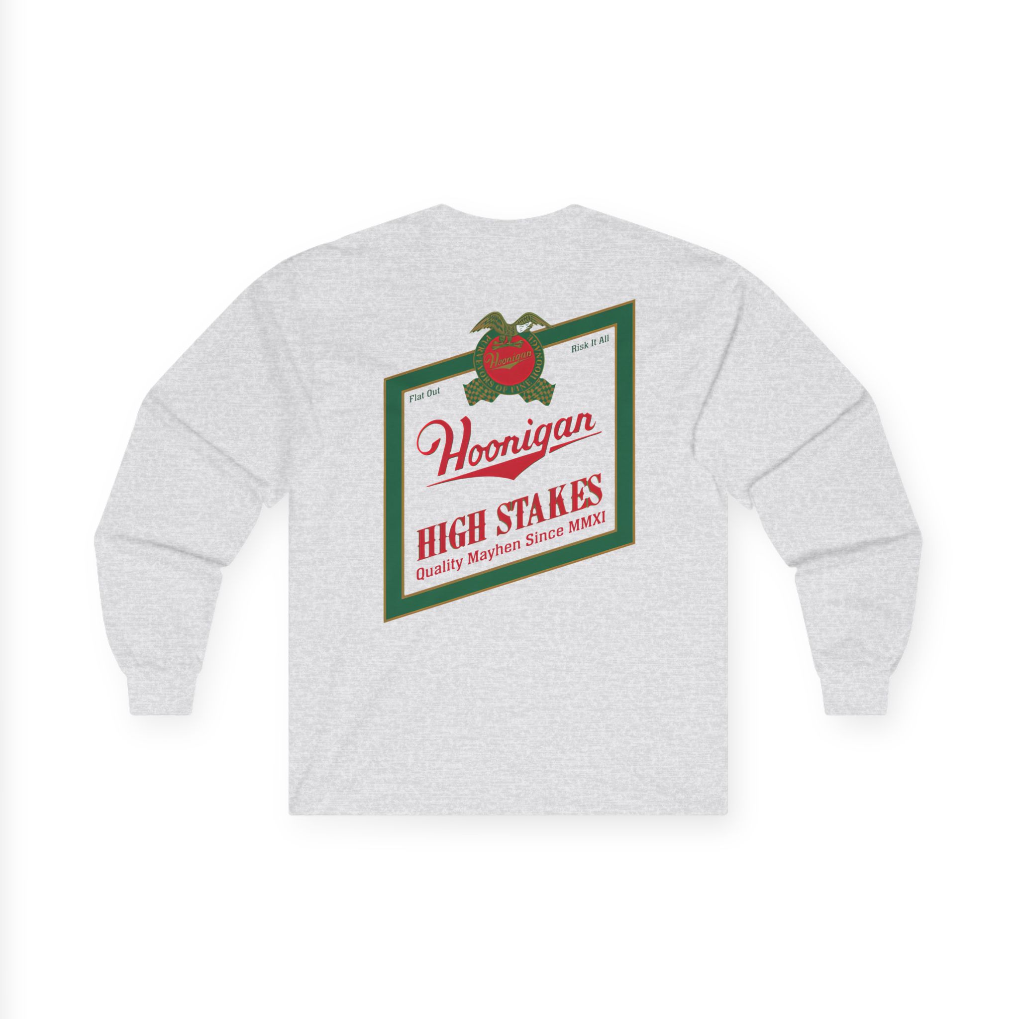 Ken Block Hoonigan High Stakes Unisex Ultra Cotton Long Sleeve Tee