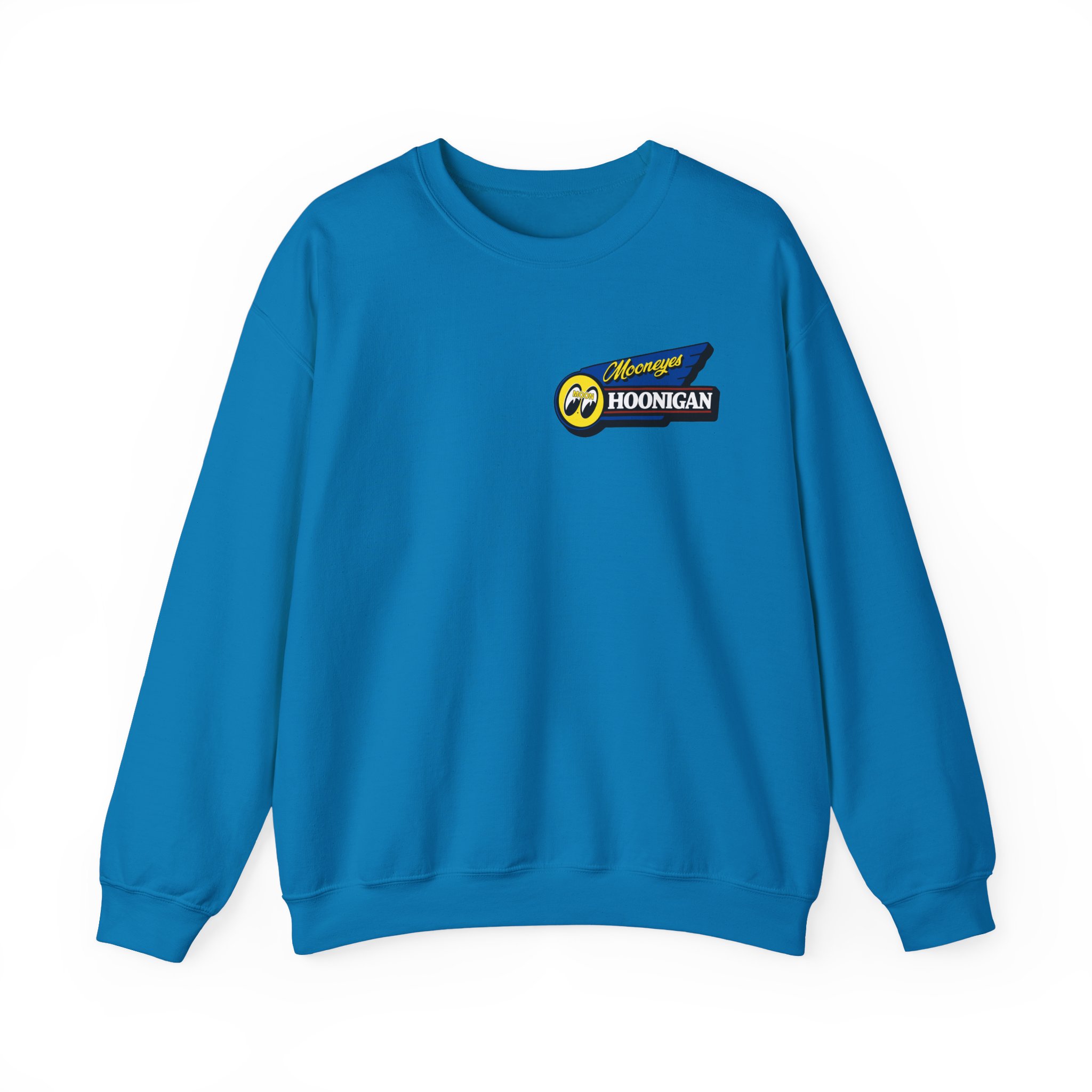 Ken Block Hoonigan X Mooneyes Moonmotel Unisex Heavy Blendâ„¢ Crewneck Sweatshirt