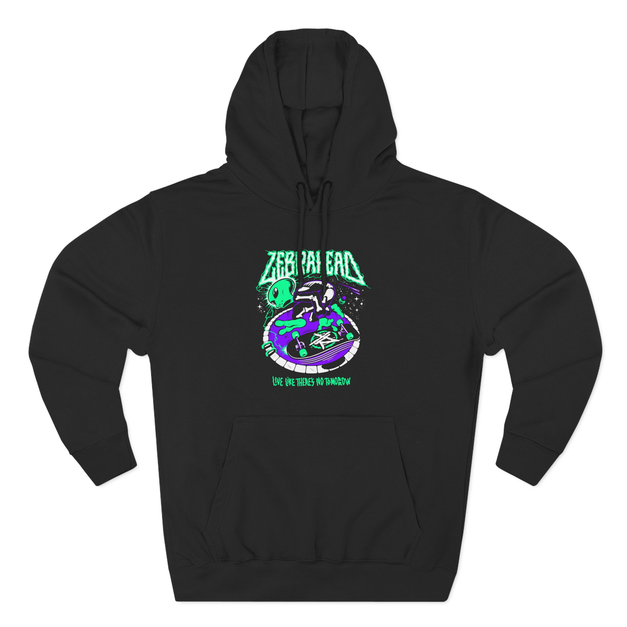 Zebrahead Alien Three-Panel Fleece Hoodie
