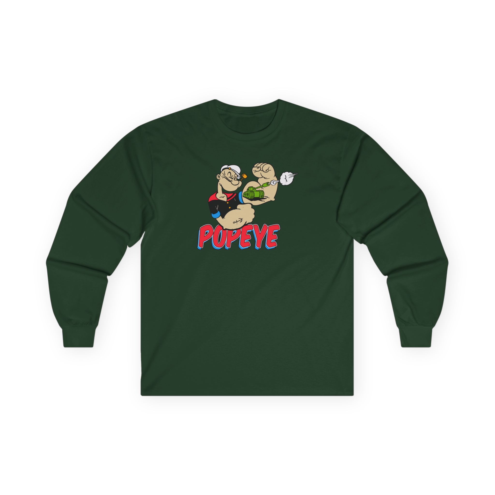 Sturniolo Popeye Unisex Ultra Cotton Long Sleeve Tee