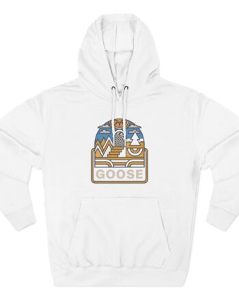 Goose Trippy Staircase Three-Panel Fleece Hoodie