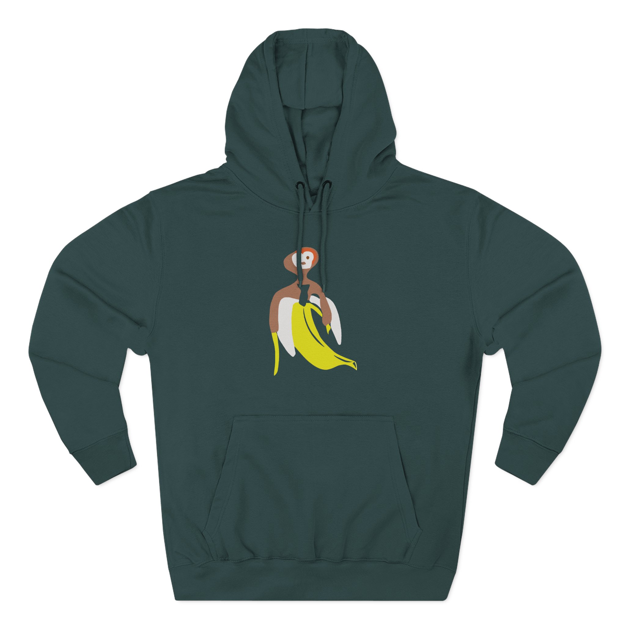 Spoonkid Inspired Banana Three-Panel Fleece Hoodie