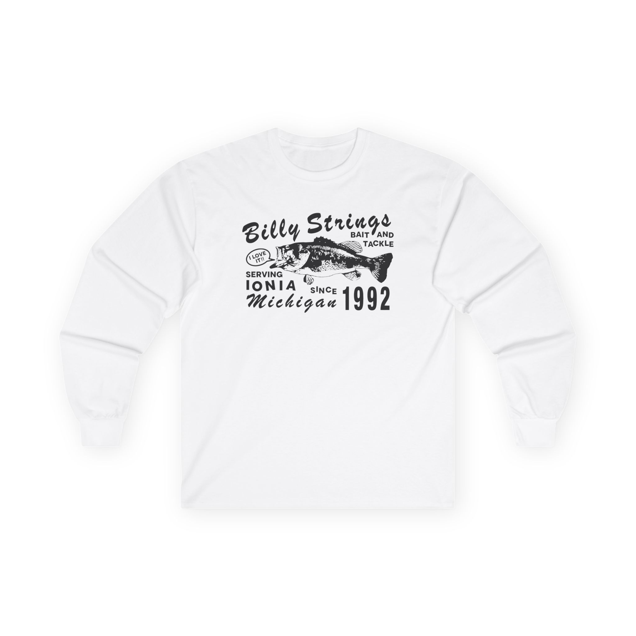 Billy Strings Bait & Tackle Unisex Ultra Cotton Long Sleeve Tee