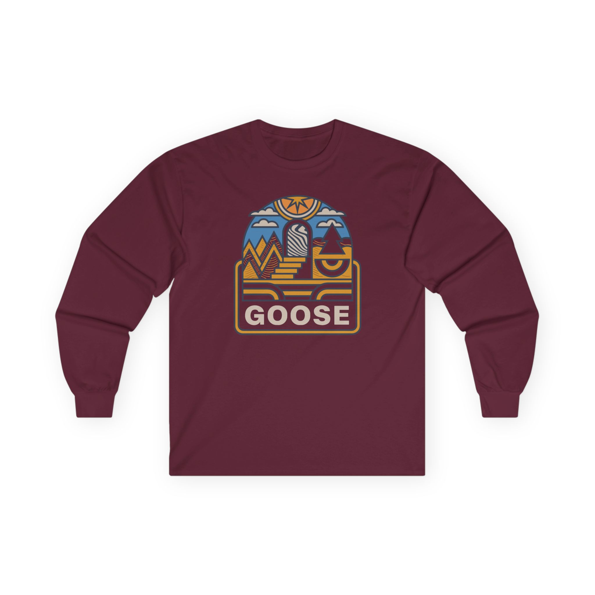 Goose Trippy Staircase Unisex Ultra Cotton Long Sleeve Tee