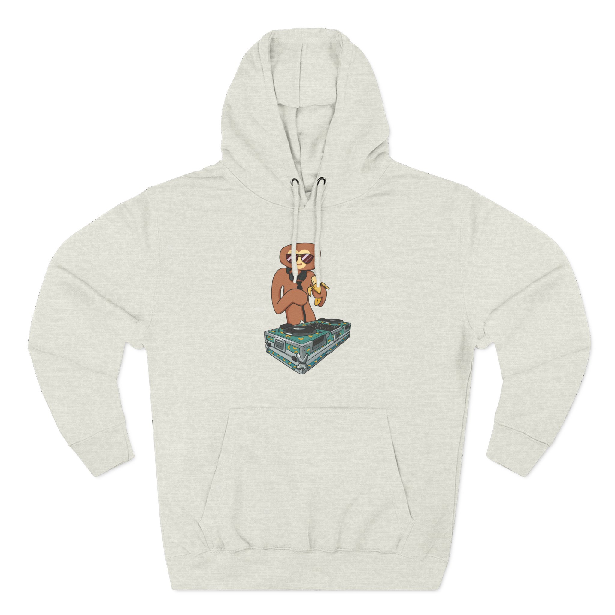 Spoonkid Dj Monke Three-Panel Fleece Hoodie